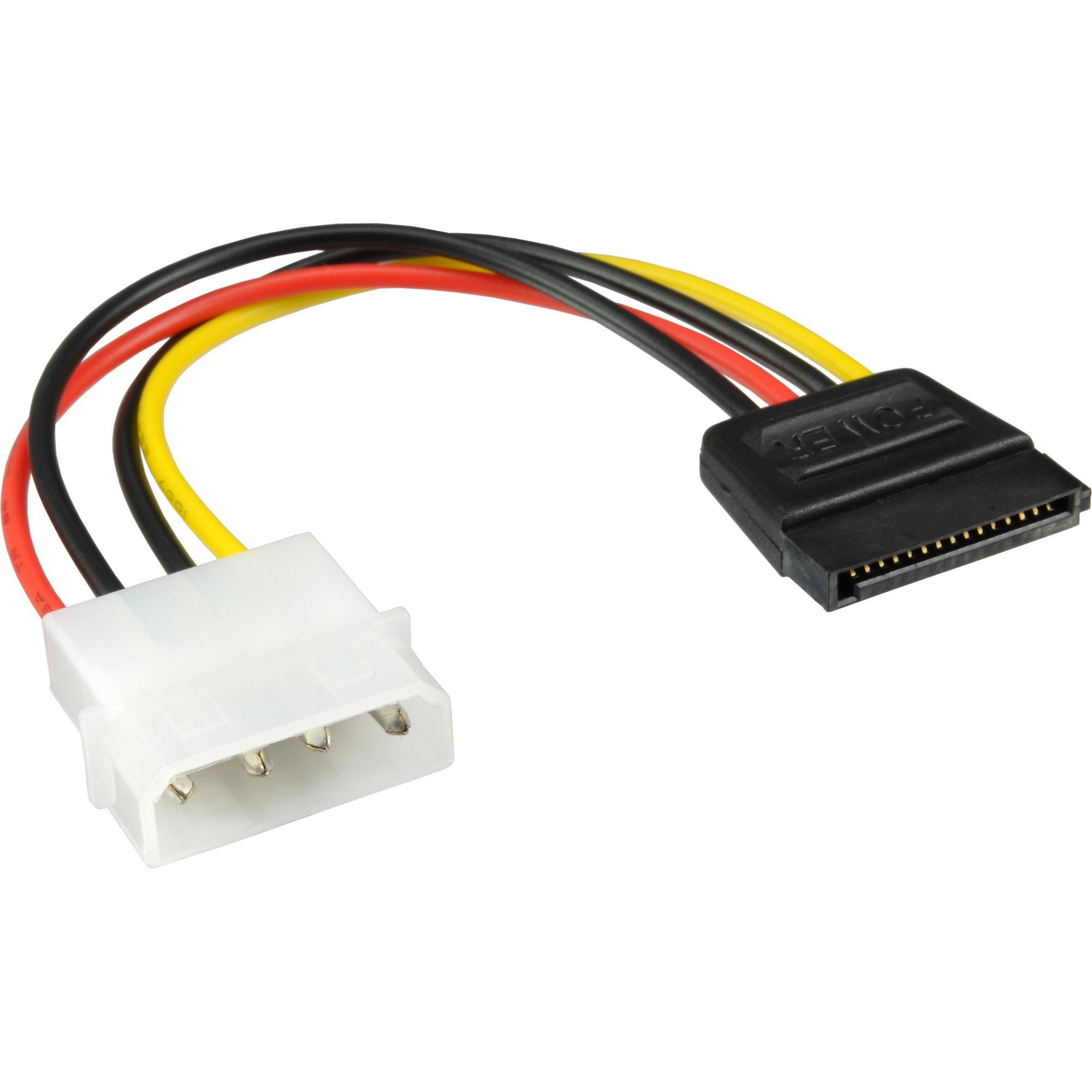 Cable De Alimentación Inline Sata 1x 5.25" A Sata 0.3m