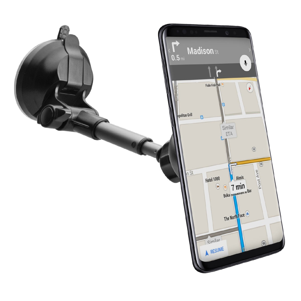 EAN 8018417265952 - SBS TESUPMAGEXT soporte Soporte pasivo Teléfono móvil/smartphone Negro, Plata imagen 3