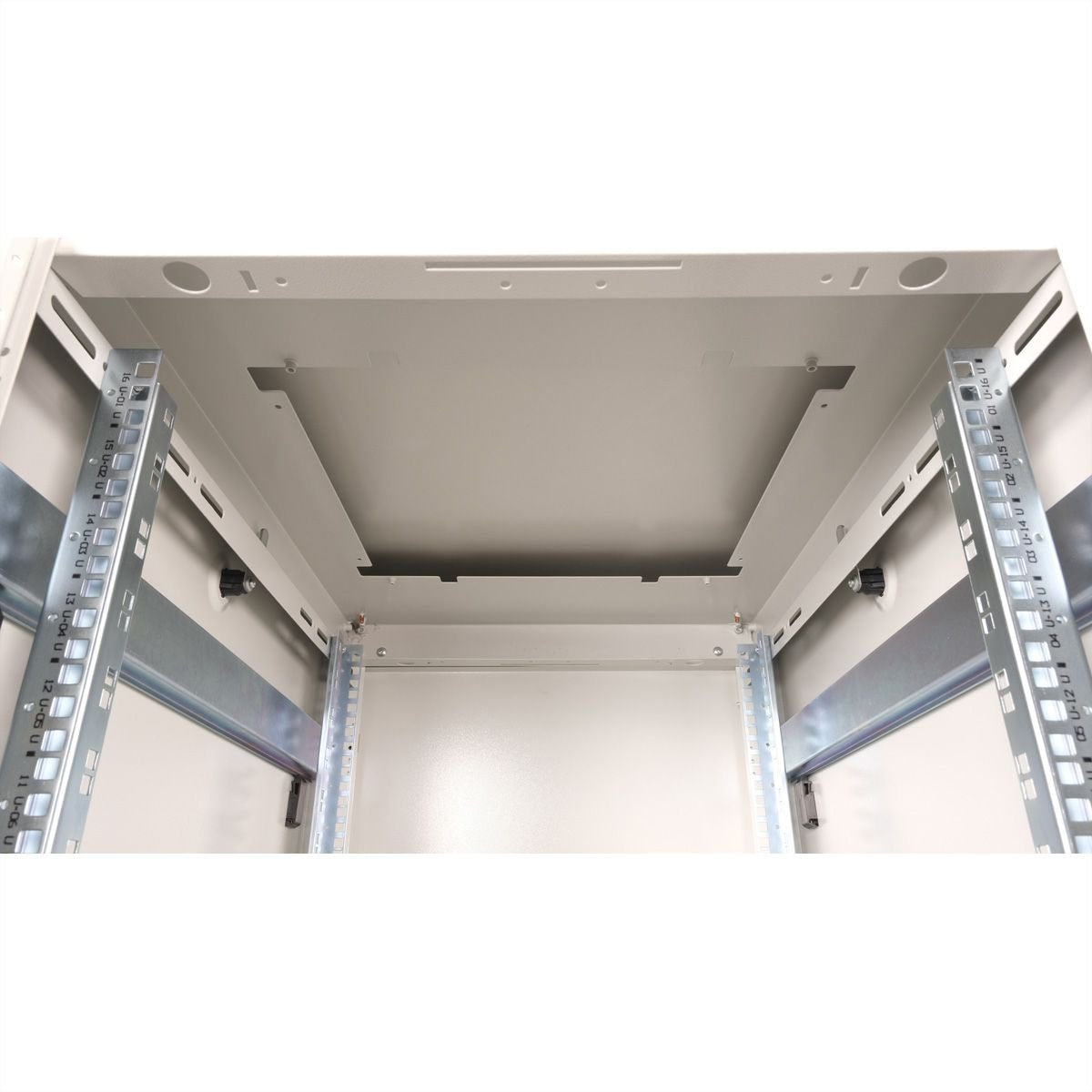 Roline 19-Zoll Netzwerkschrank Pro 16 He, 600x800 Bxt Glastr Grau