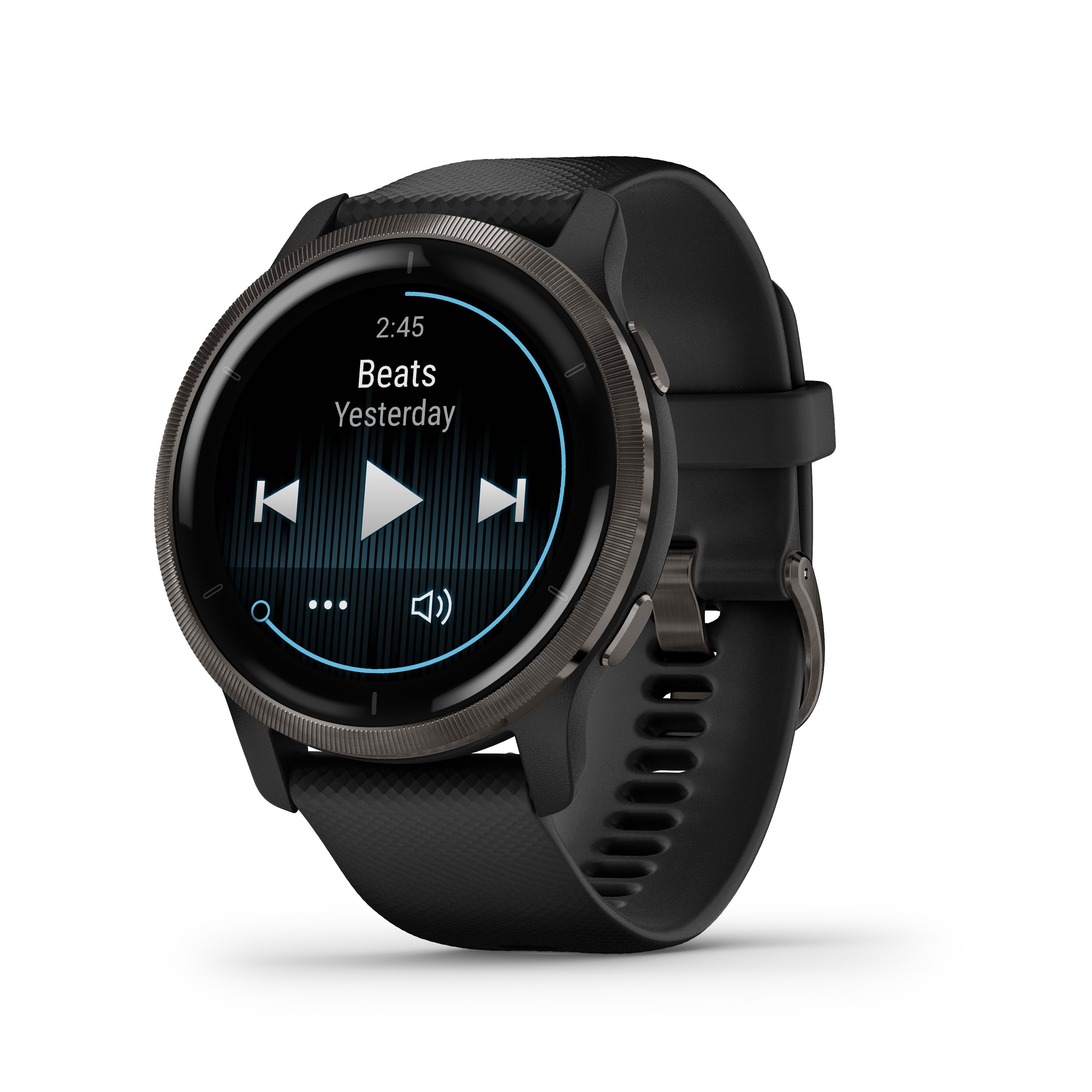 Garmin Venu 2 Negro/Pizarra Smartwatch Multideporte Wifi Gps Integrado Frecuencia Actividad Sueño 45 Mm