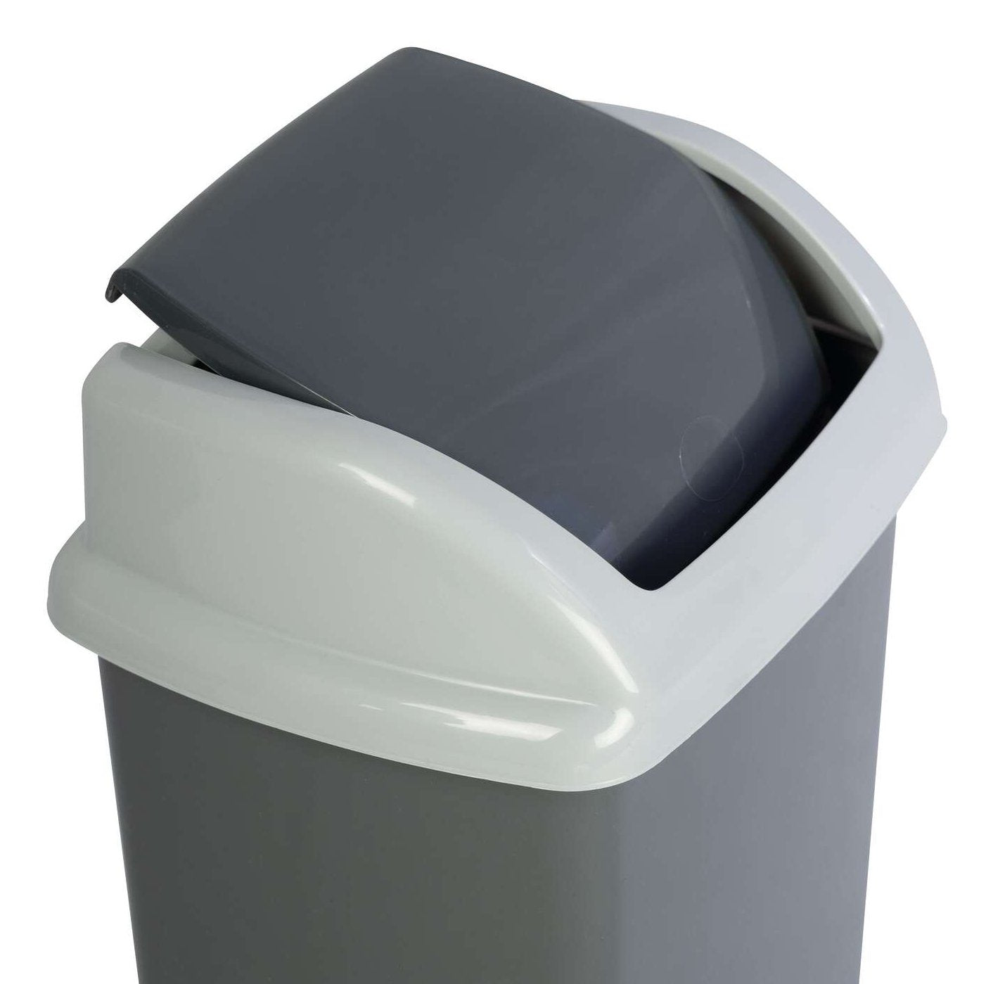 EAN 4002390095822 - MAUL 9521087 papelera 10 L Rectangular Plástico, Polipropileno (PP) Gris Oscuro, Blanco imagen 8