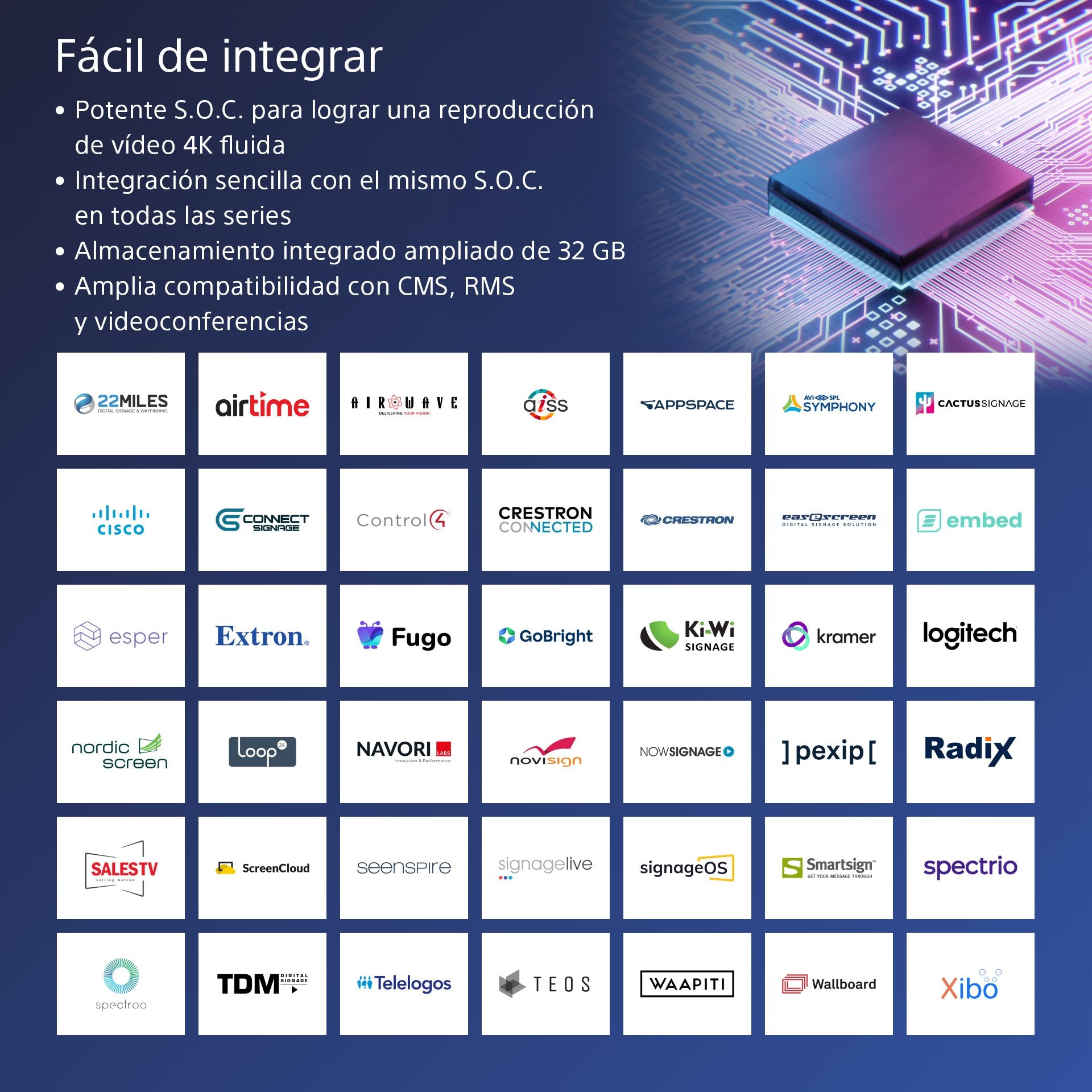Sony Bravia Professional Displays Fw-98bz30l 98" Clase Diagonal Bz30l Series Pantalla Lcd Con Retroiluminación Led Señalización Digital Android Tv 4k Uhd (2160p) 3840 X 2160 Hdr Direct Led
