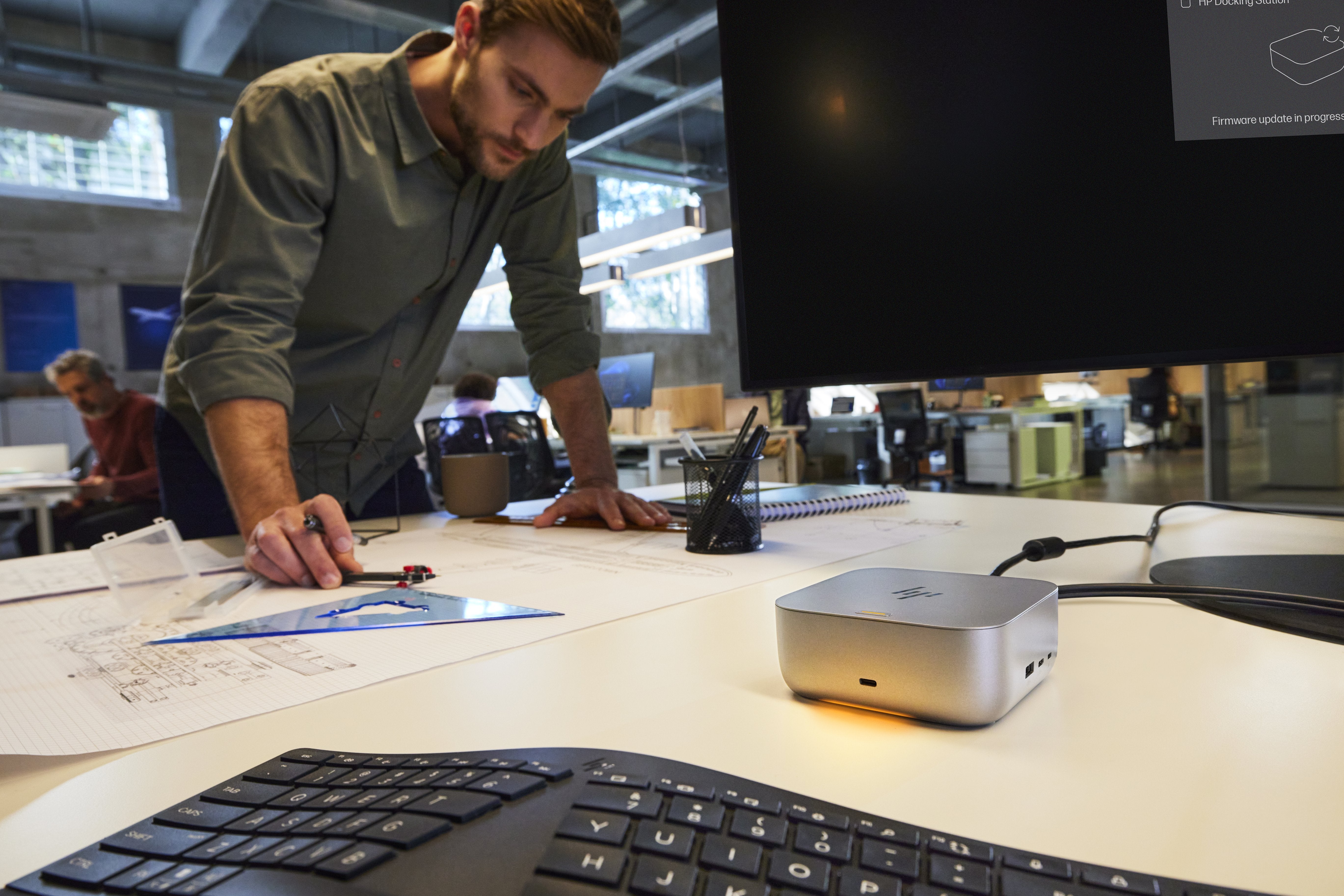 EAN 5715328209190 - HP Business Slim v2 Smartcard Keyboard teclado Hogar / Oficina Negro imagen 2