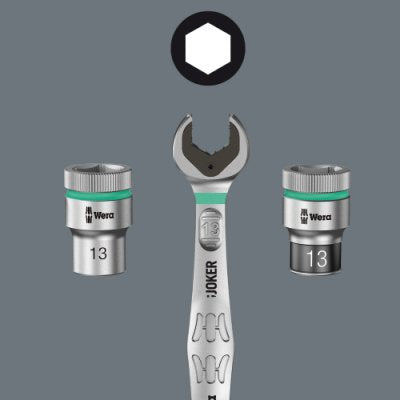 Wera Joker Set 11 Piezas Llaves Combinadas Con Carraca