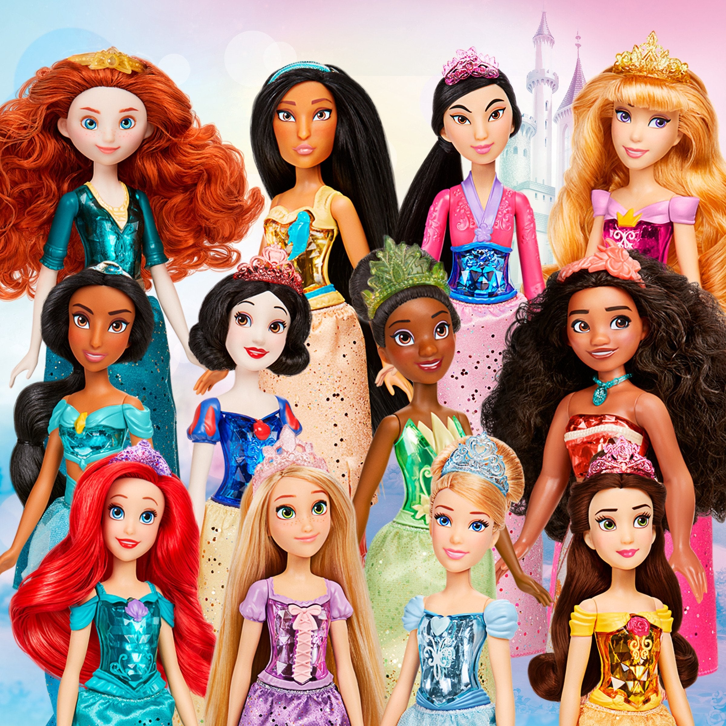 Muñeca Brillo Real Aurora La Bella Durmiente Disney