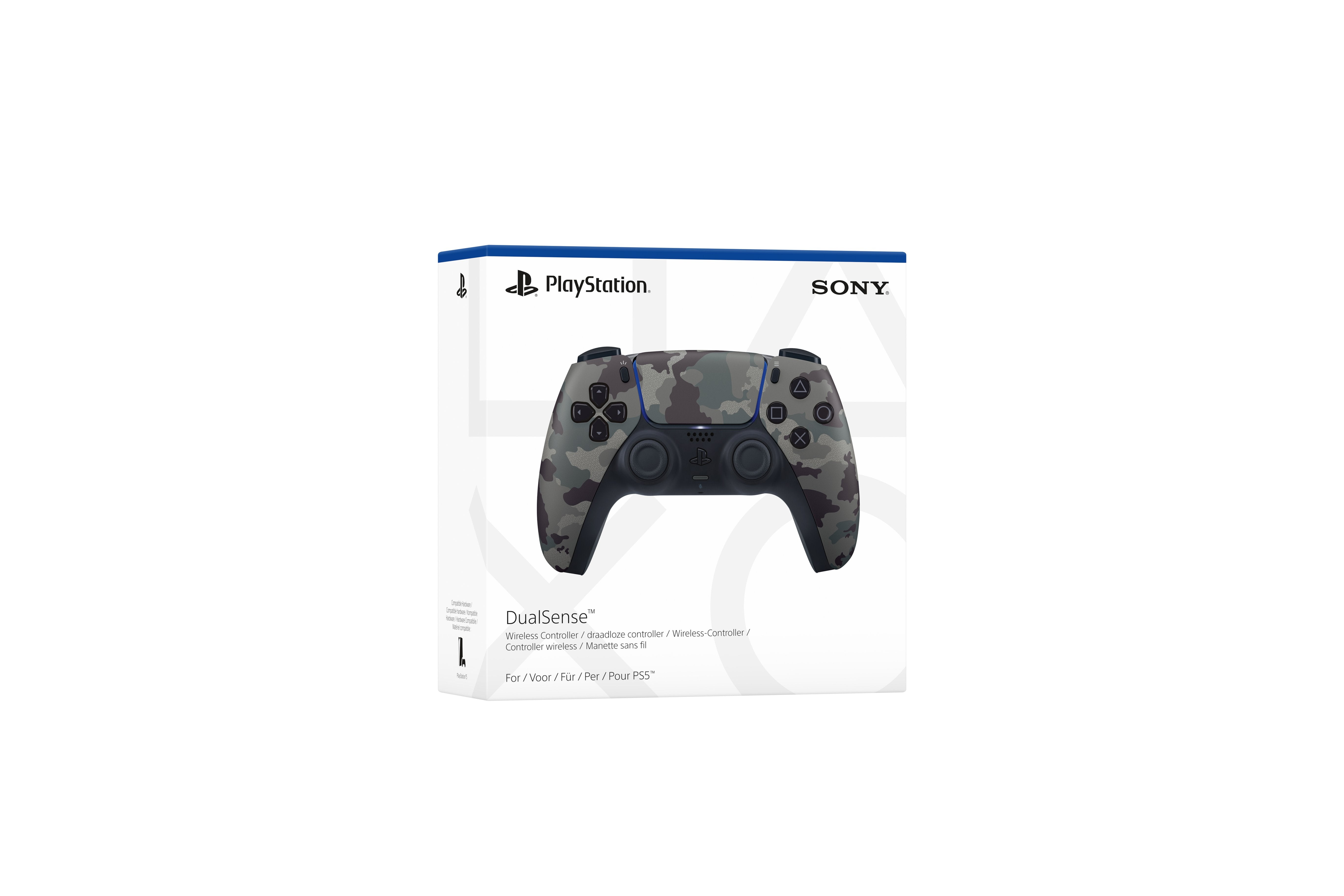 Sony Dualsense Camuflaje, Gris Bluetooth Gamepad Analógico/Digital Playstation 5
