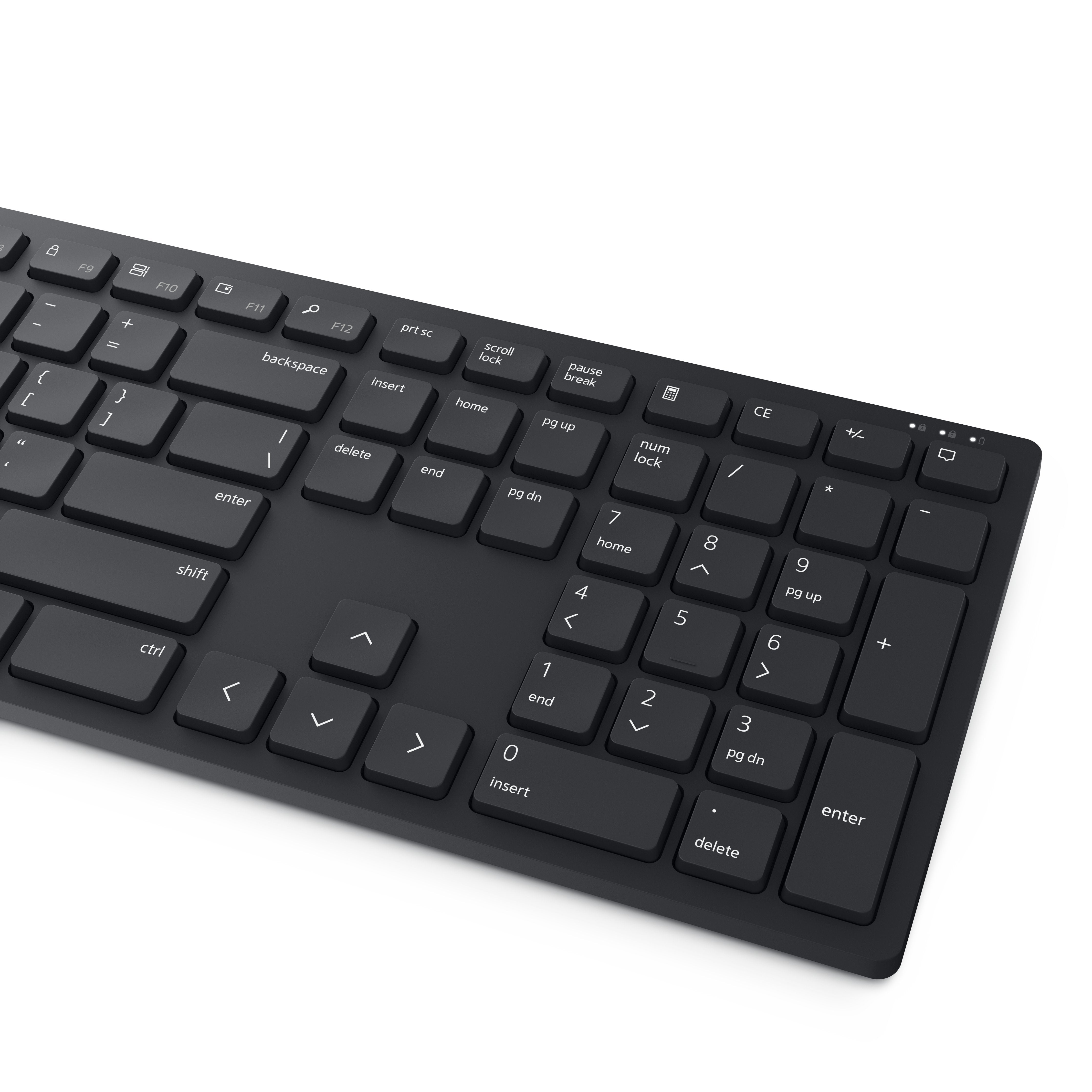 Teclado (Ingles) + Raton Inalámbricos Dell Pro - Km5221w - Internacional De Ee. Uu. (Qwerty) (Rtl Box)