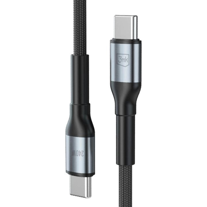Cable 3mk Hyper  N-Series C To C 2m Pd 3.0 48v 5a 240w Black