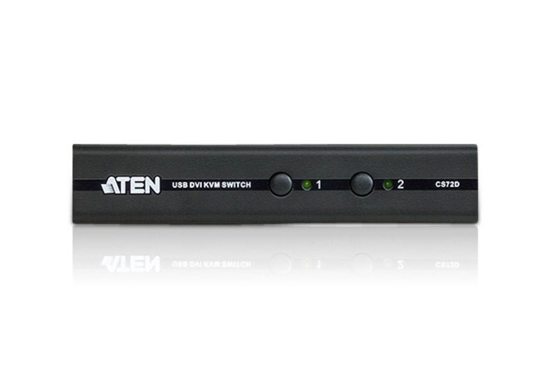 EAN 4719264640339 - ATEN CS72D interruptor KVM Negro imagen 2
