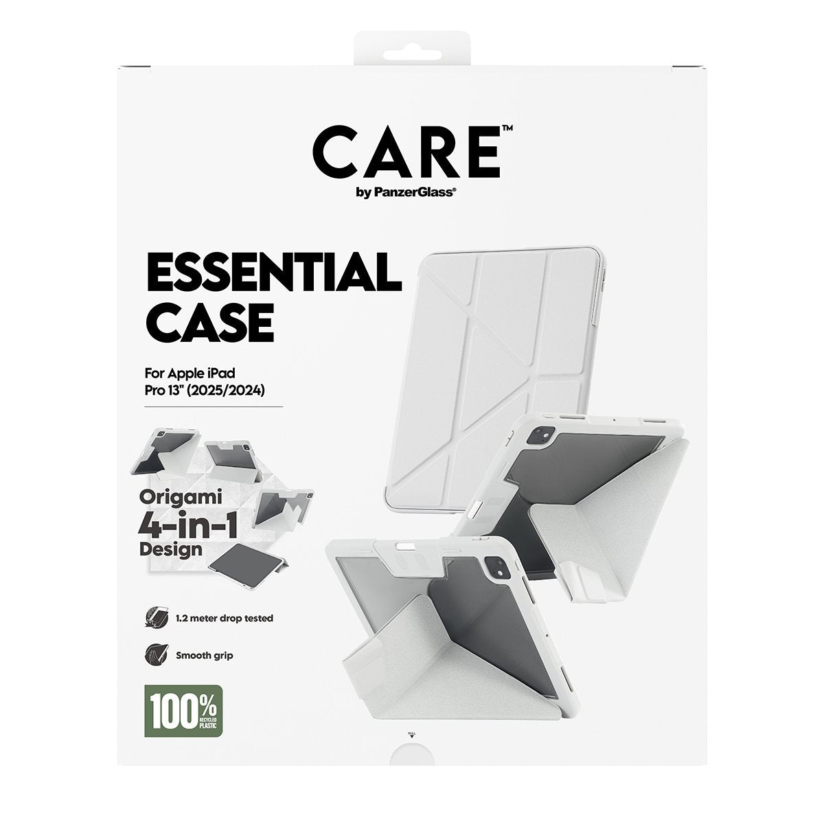 Panzerglass Care By Tpu Essential Case Gris Ipad Pro 13-Inch
