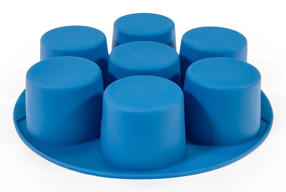 Air Fryer Sil Muffin Tray Blue