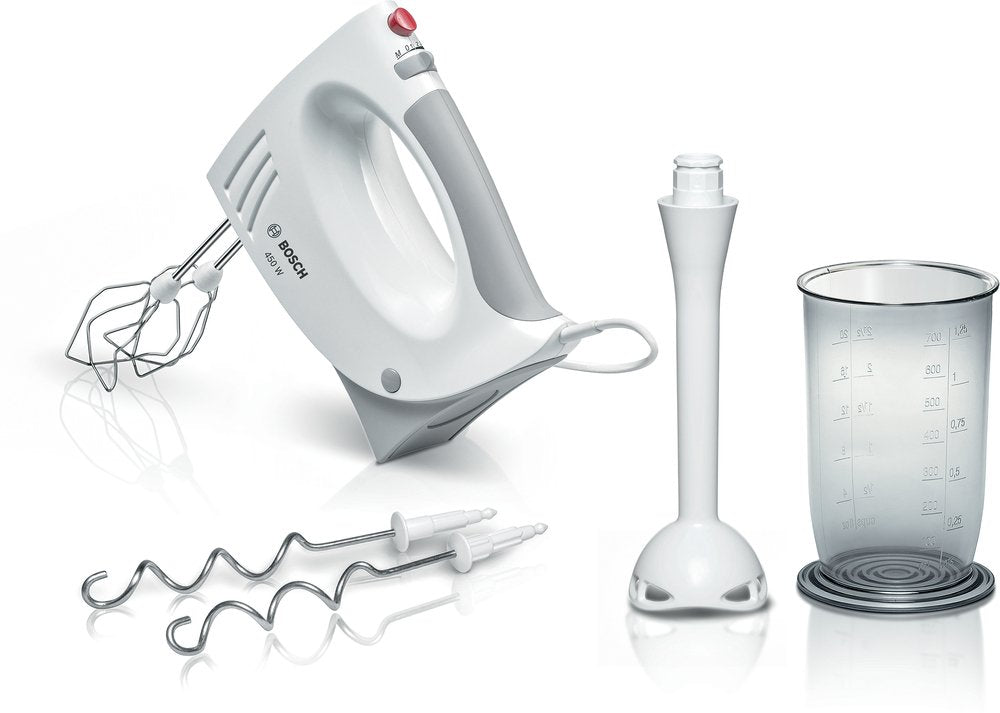 EAN 4242002411903 - Bosch MFQ3540 batidora Batidora de mano 450 W Gris, Blanco imagen 1