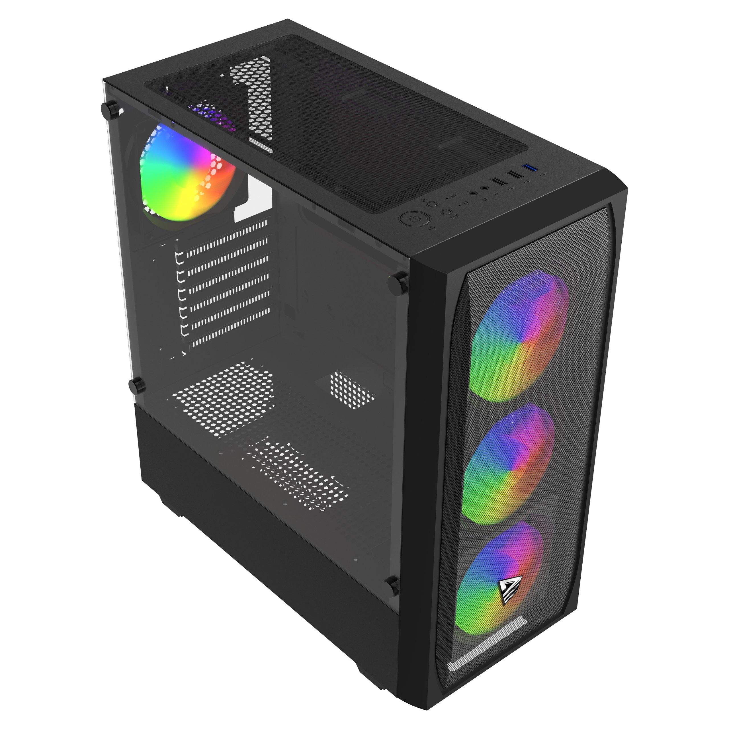 Savio Noctis Flow Rgb Cubo Negro