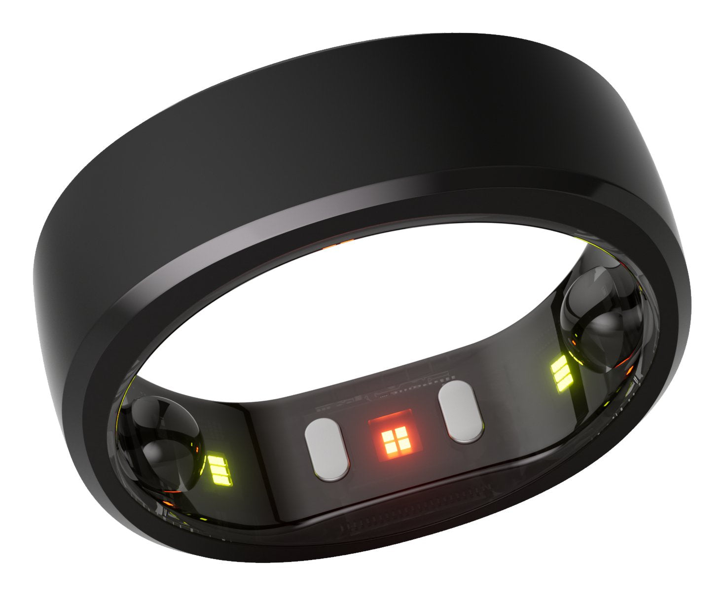 Anillo Inteligente Ringconn Gen2, Negro, Verde 11