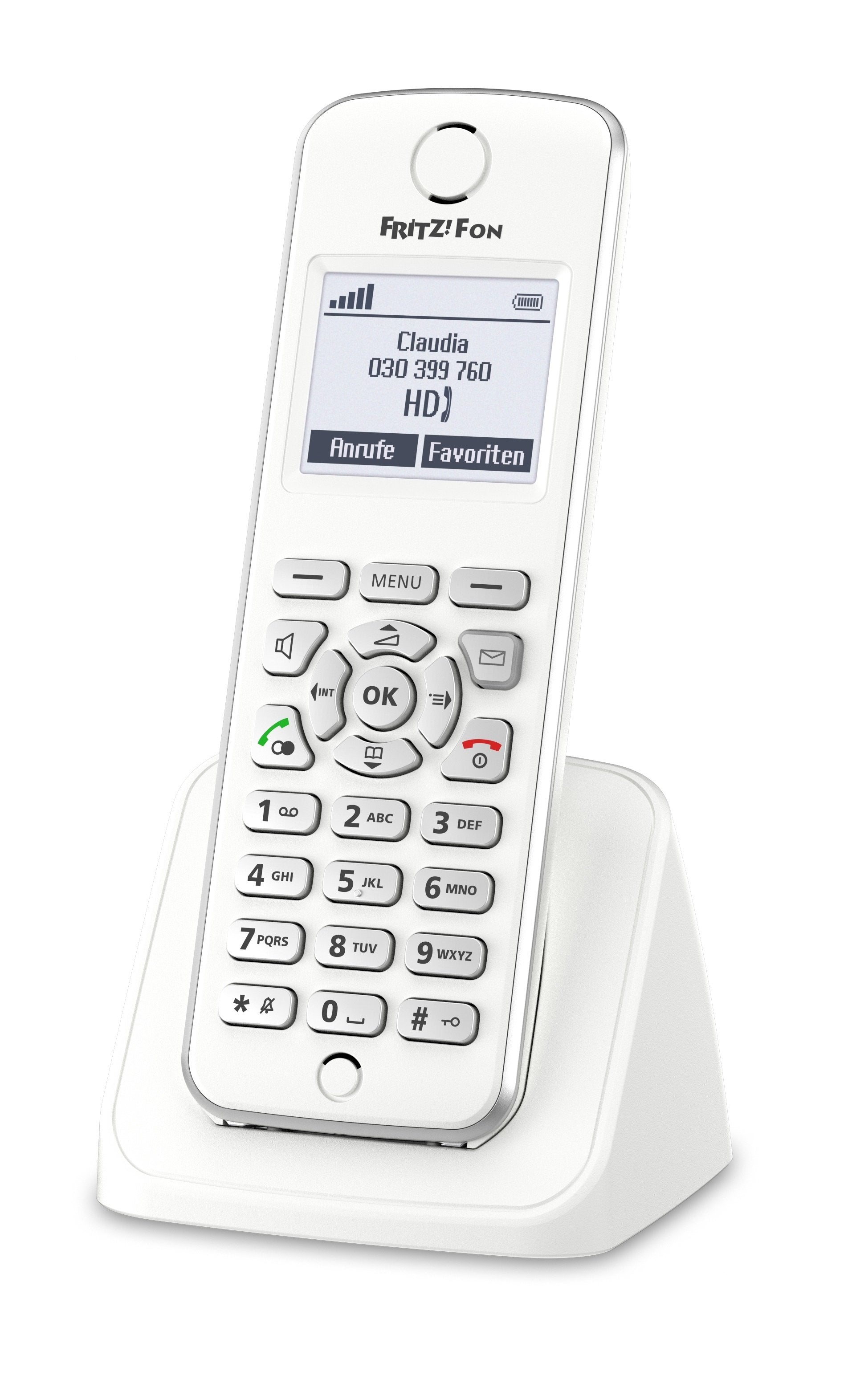 EAN 4023125025112 - Fon FRITZ! M2, DE Teléfono DECT Identificador de llamadas Blanco imagen 1