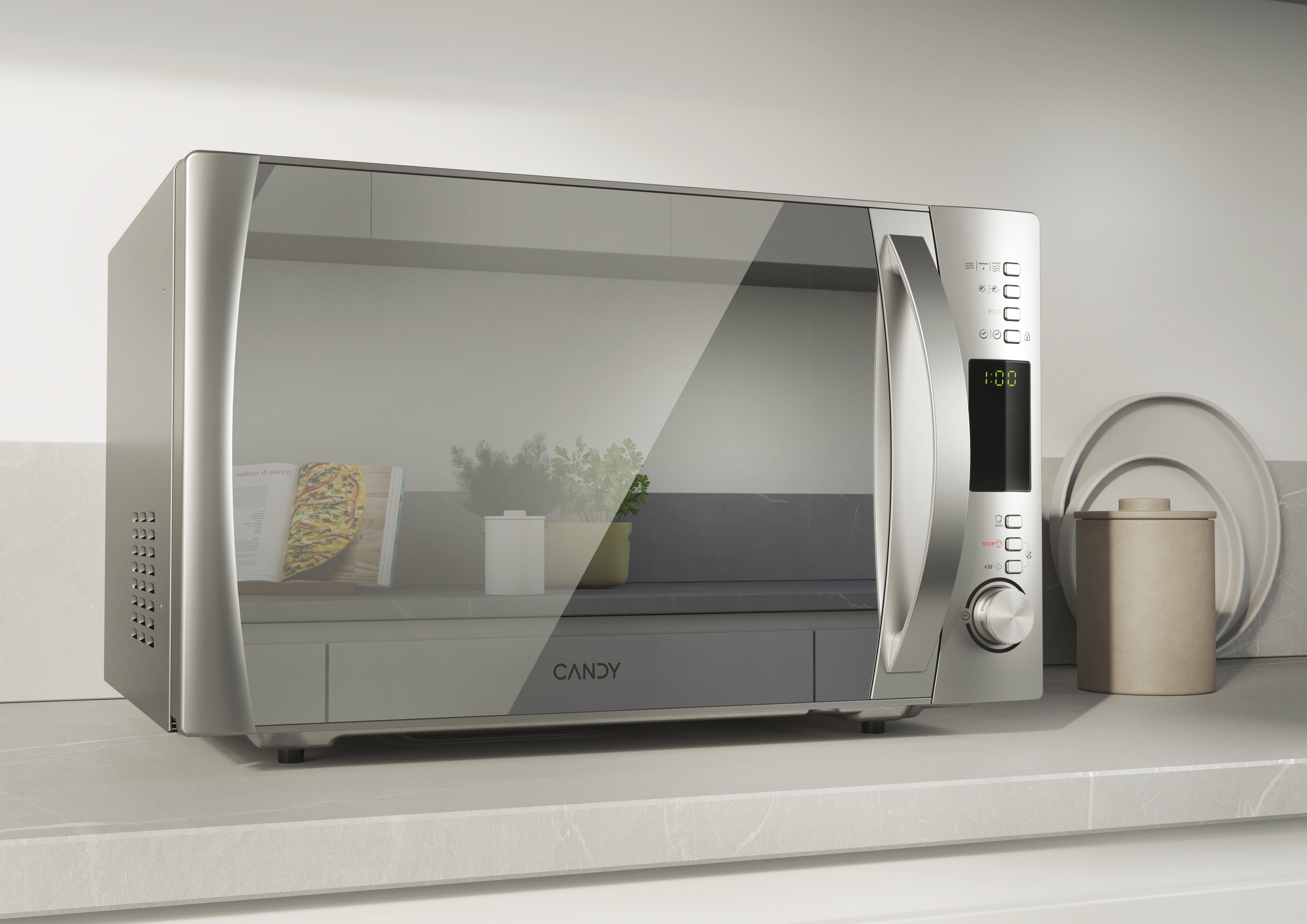 Candy Cmxg25gdss Microondas Combinado 25 L 900 W Acero Inoxidable