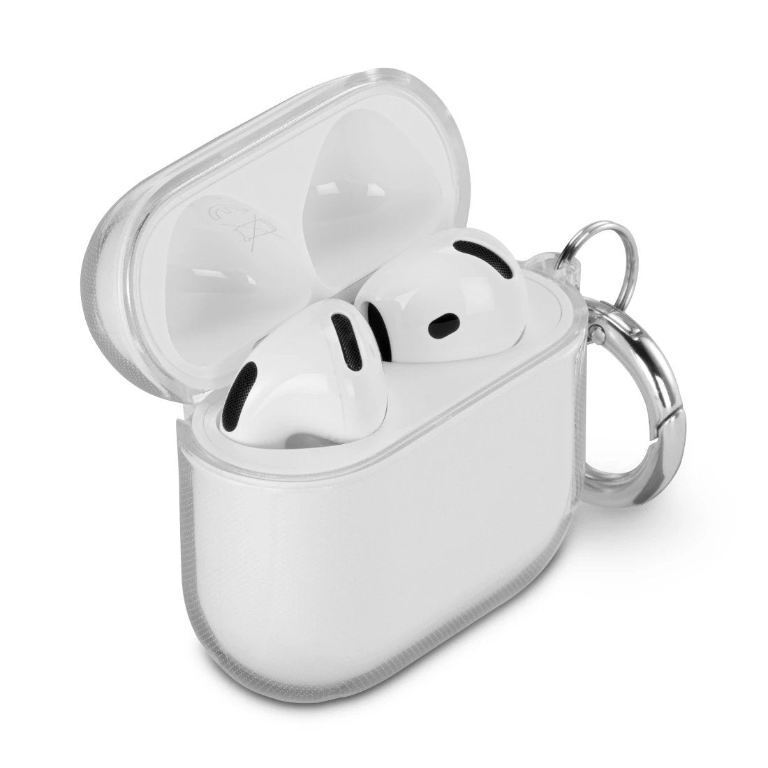 Hama Always Clear Funda Para Caja De Carga De Los Airpods 4 - Antiamarilleo - Proteccion Contra Roces - Color