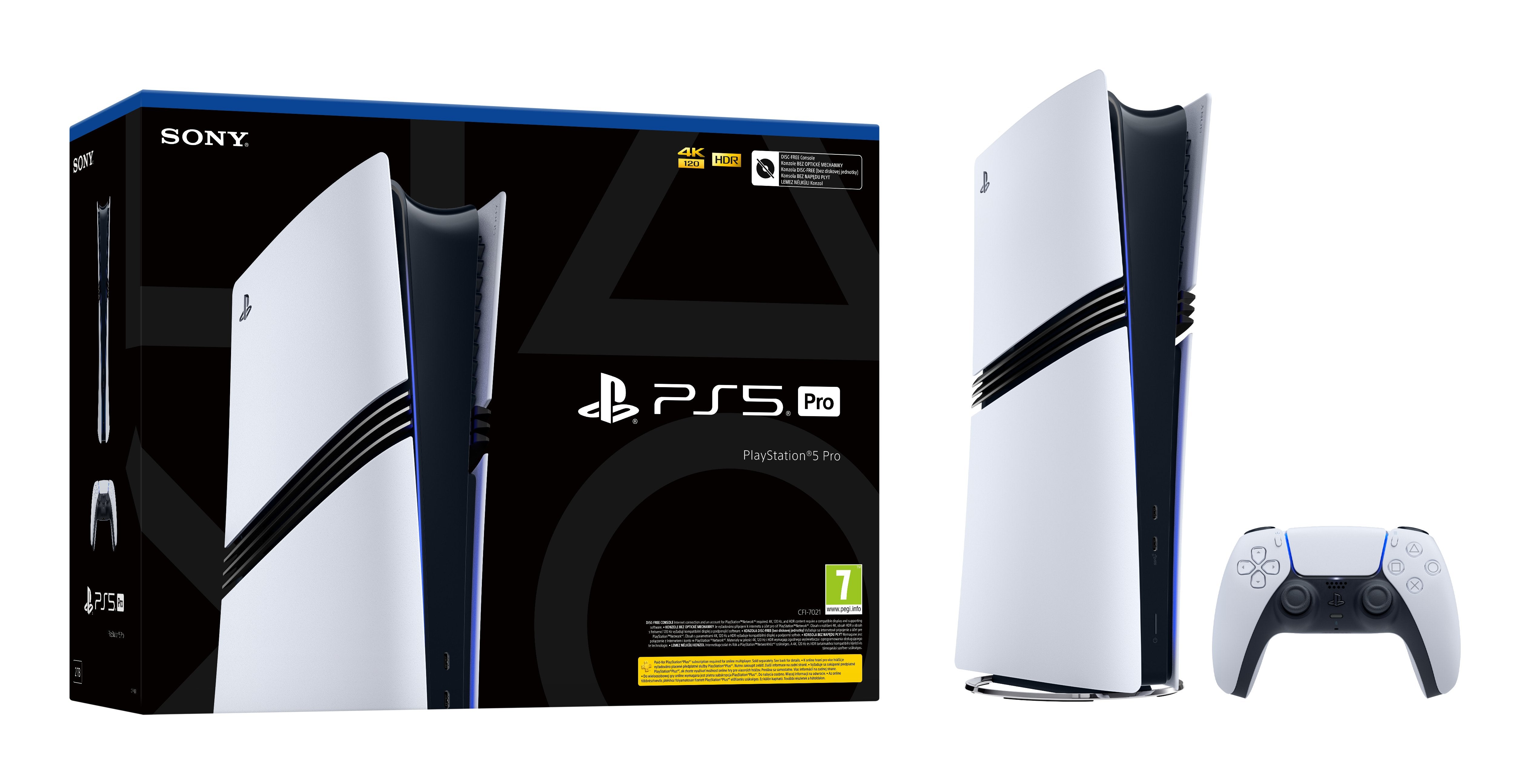 EAN 711719024125 - Sony PlayStation 5 Pro 2 TB Wifi Negro, Blanco imagen 3