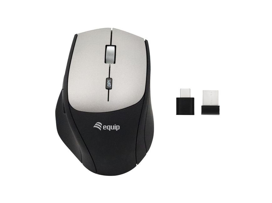 Ratón Equip 245115  Oficina Mano Derecha Rf Inalámbrico Óptico 2400 Dpi