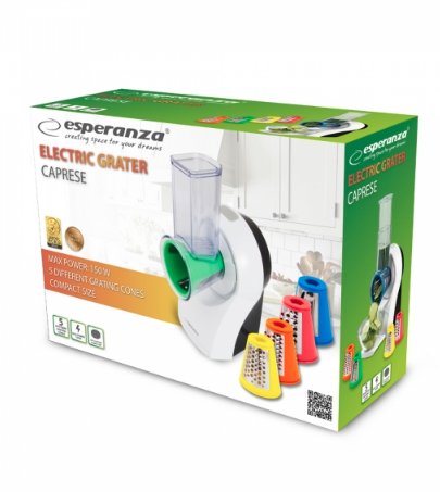 Rallador Eléctrico Esperanza Ekm026 Plástico Multicolor