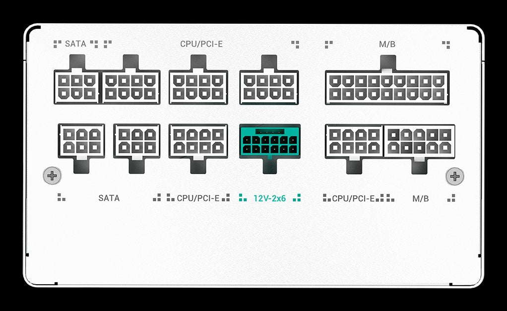 EAN 6933412741152 - DeepCool PN850M unidad de fuente de alimentación 850 W 20+4 pin ATX ATX Blanco imagen 3