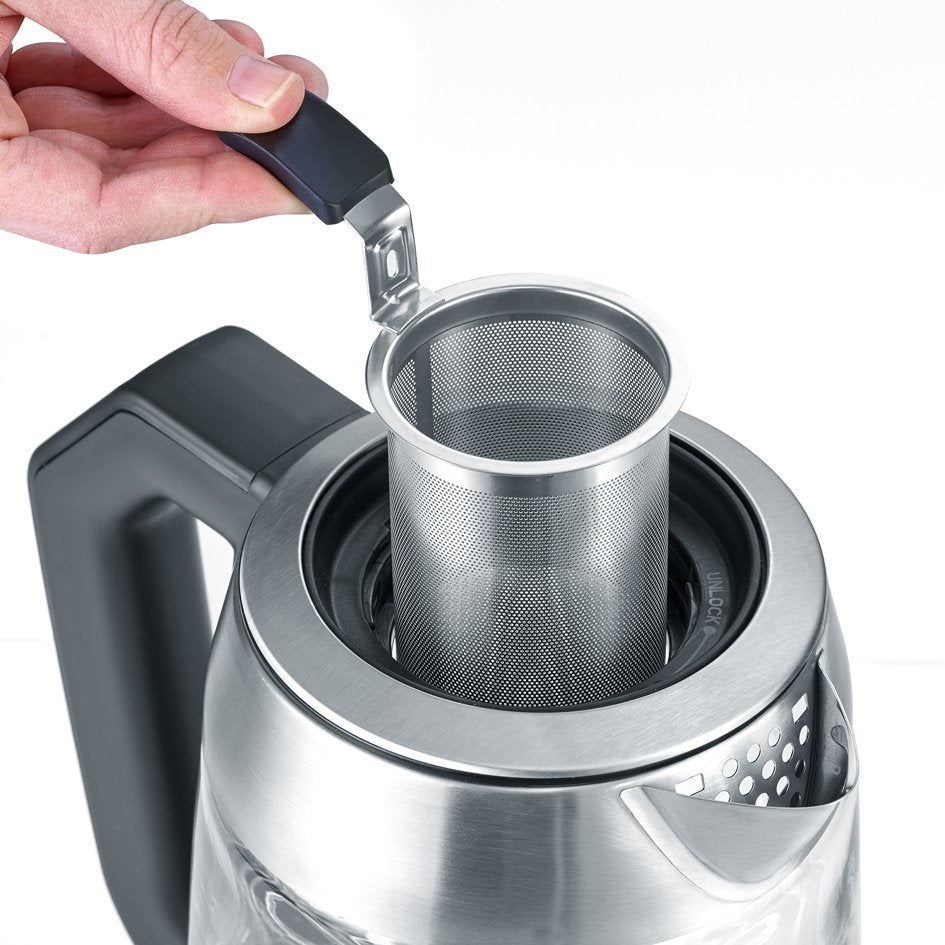 Hervidor De Agua Severin Wk 3479 1,7 L Negro, Acero Inoxidable 3000 W