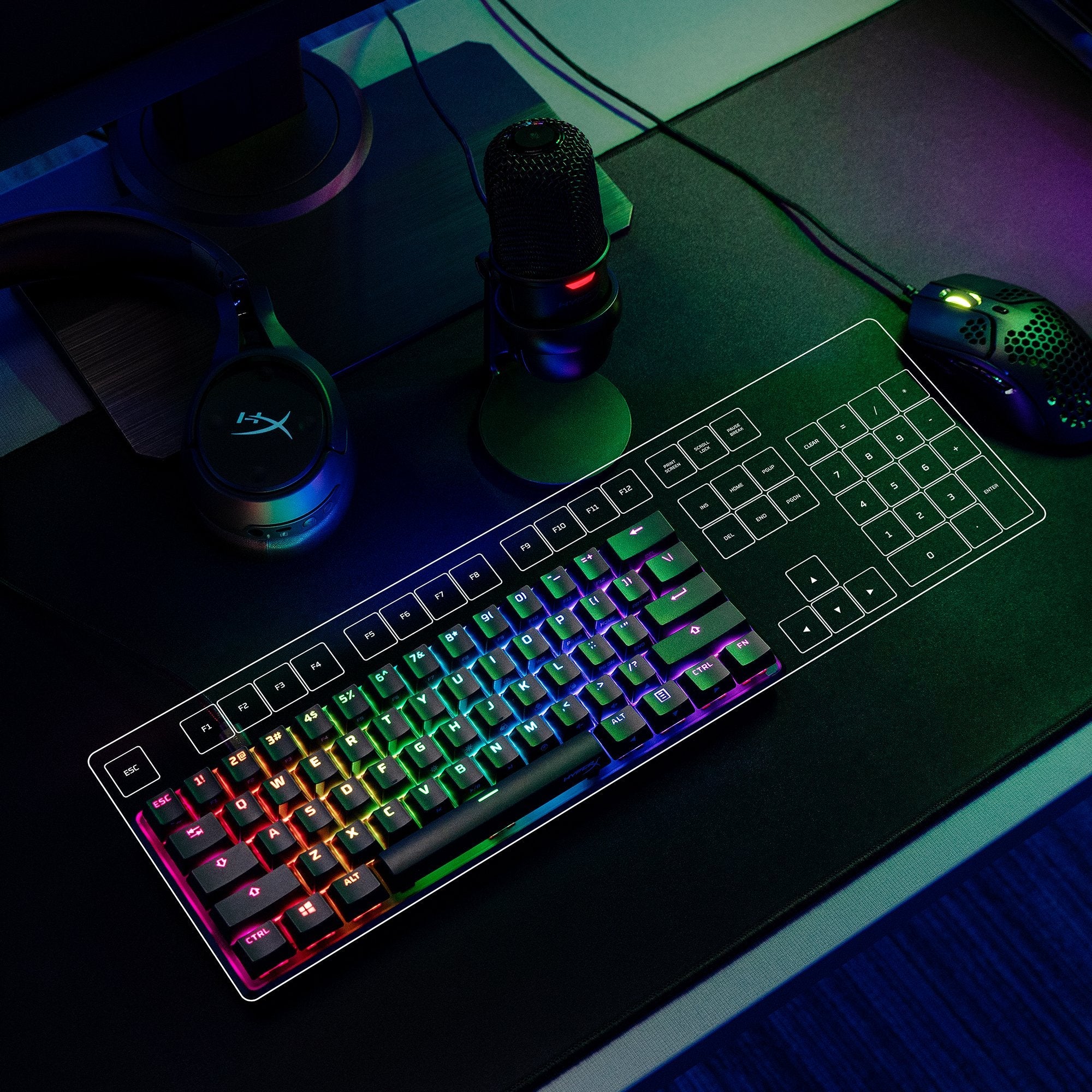 EAN 0196188048948 - HyperX Alloy Origins 60 - Mechanical Gaming Keyboard - HX Red (US Layout) (HKBO1S-RB-US/G) teclado Juego  imagen 4