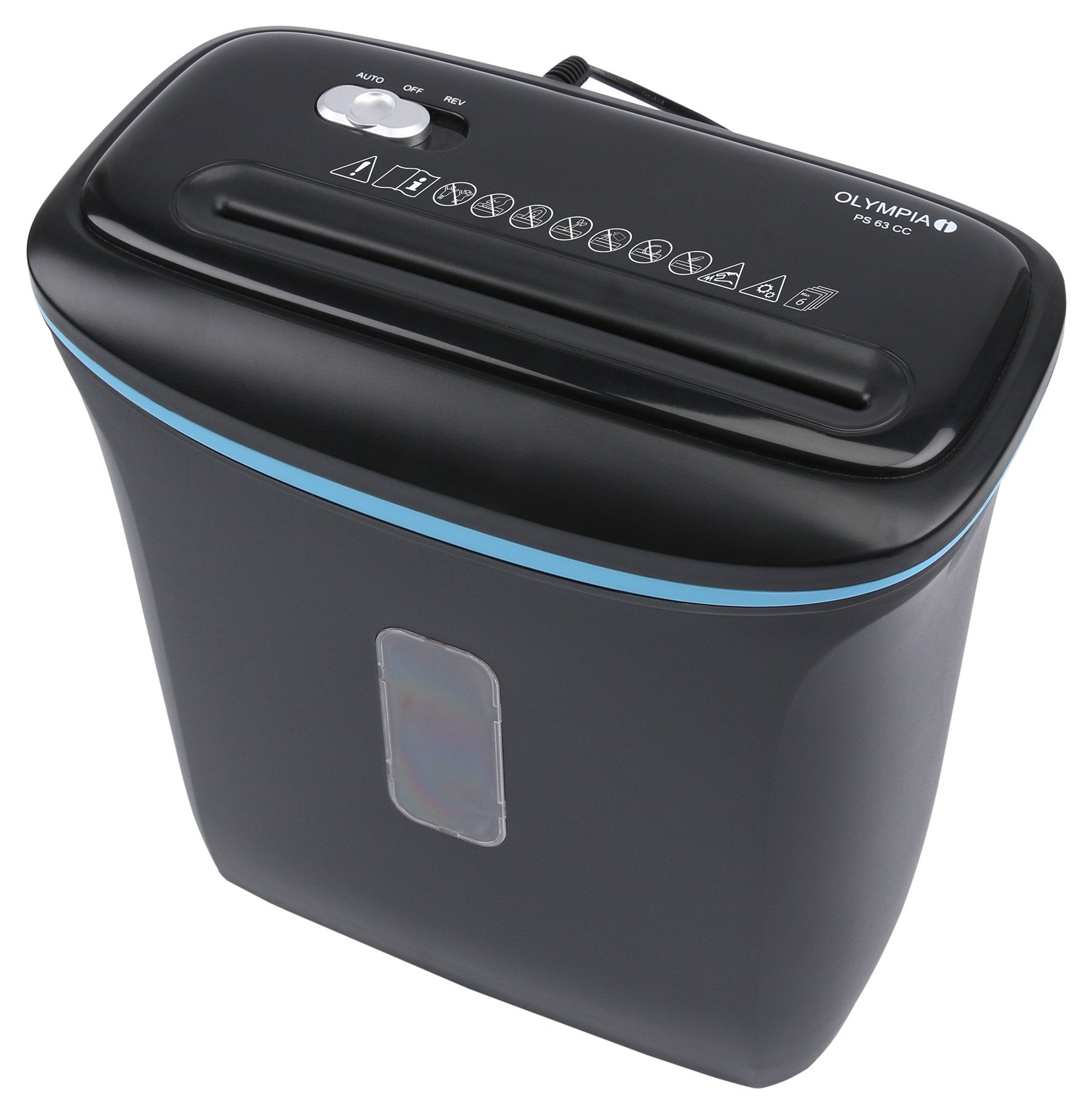 Olympia Aktenvernichter Ps 63 Cc Negro
