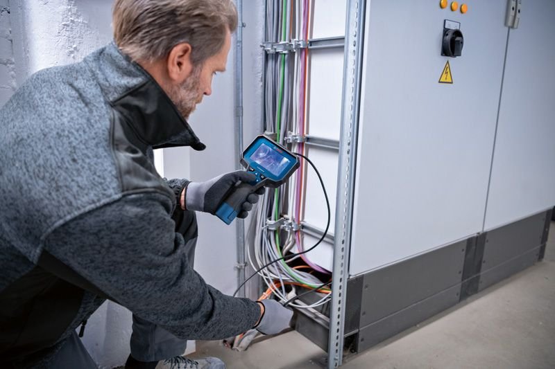 EAN 4059952657301 - Bosch GIC 12V-4-23 C cámara de inspección industrial 8,3 mm Sonda dócil flexible IP67, IP54 imagen 8