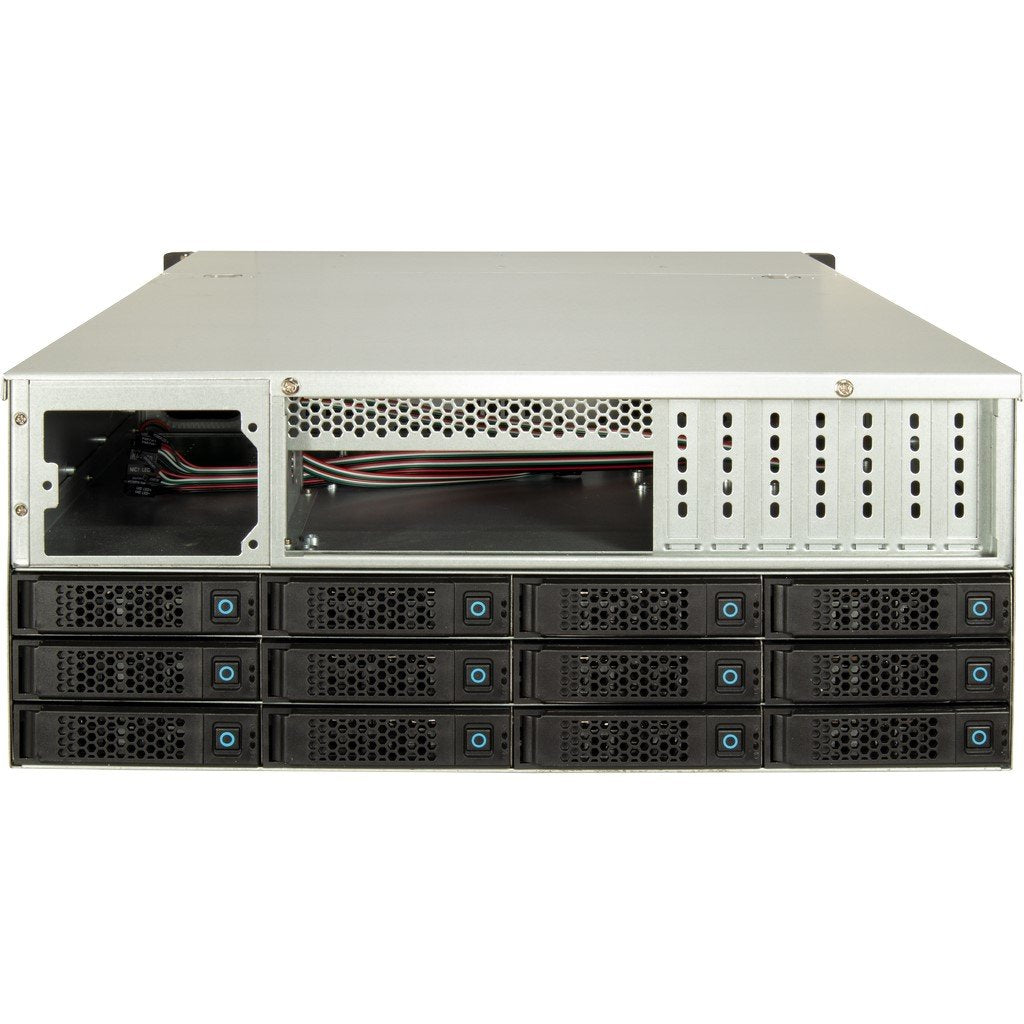 Inter-Tech 4u-4736, Servidor De Vivienda Negro