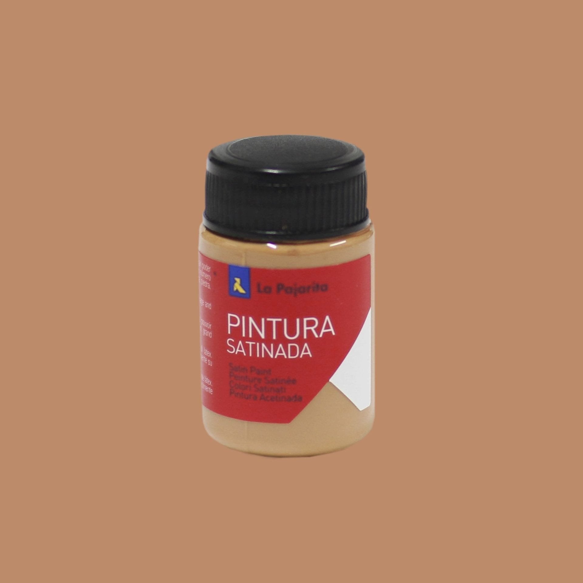 La Pajarita Témpera Escolar Bote De 35ml Satinada Amarillo Siena Oscuro L-05