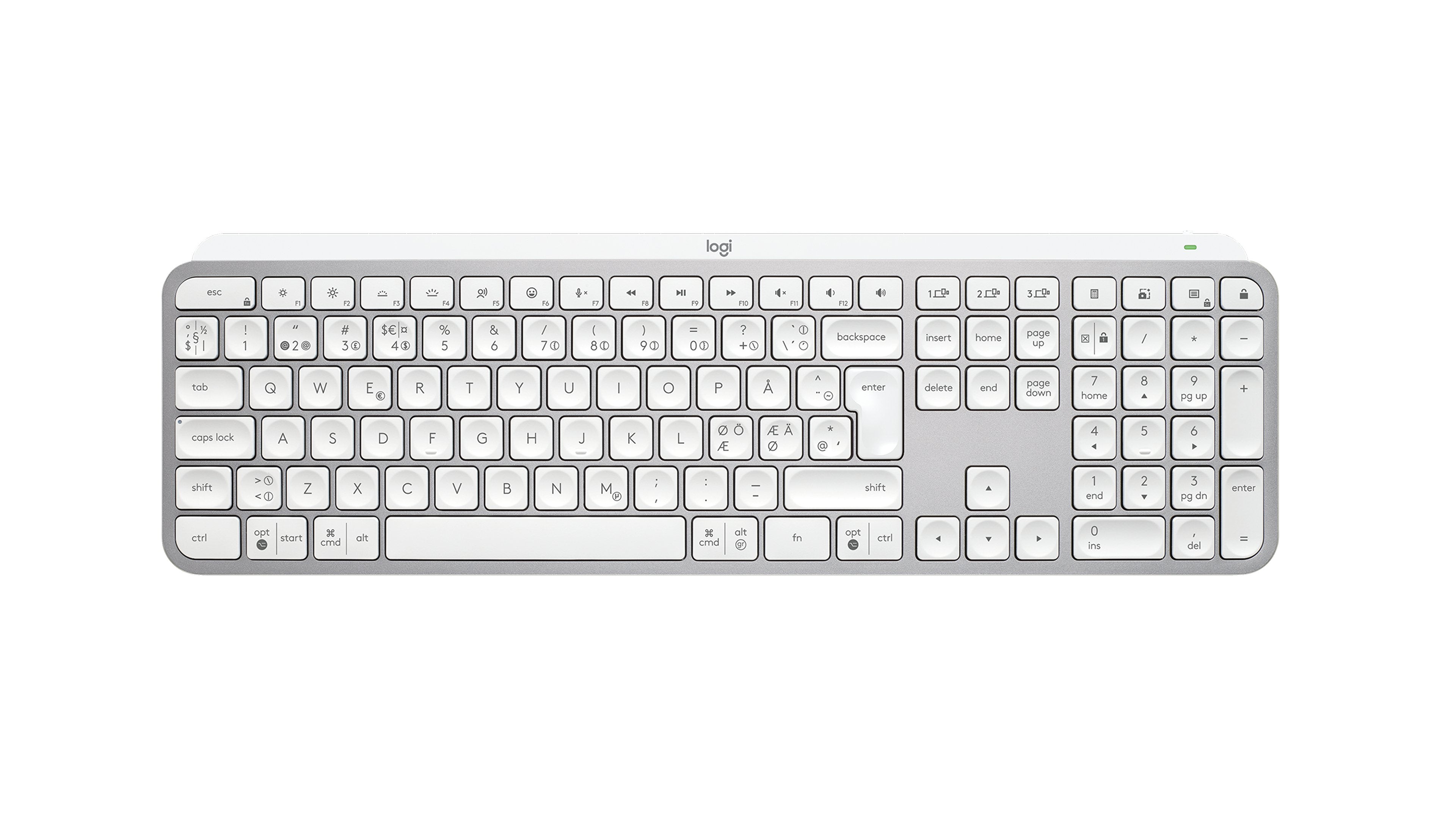 EAN 5099206112322 - Logitech 920-011582 teclado Universal Bluetooth QWERTY Nórdico Gris imagen 5