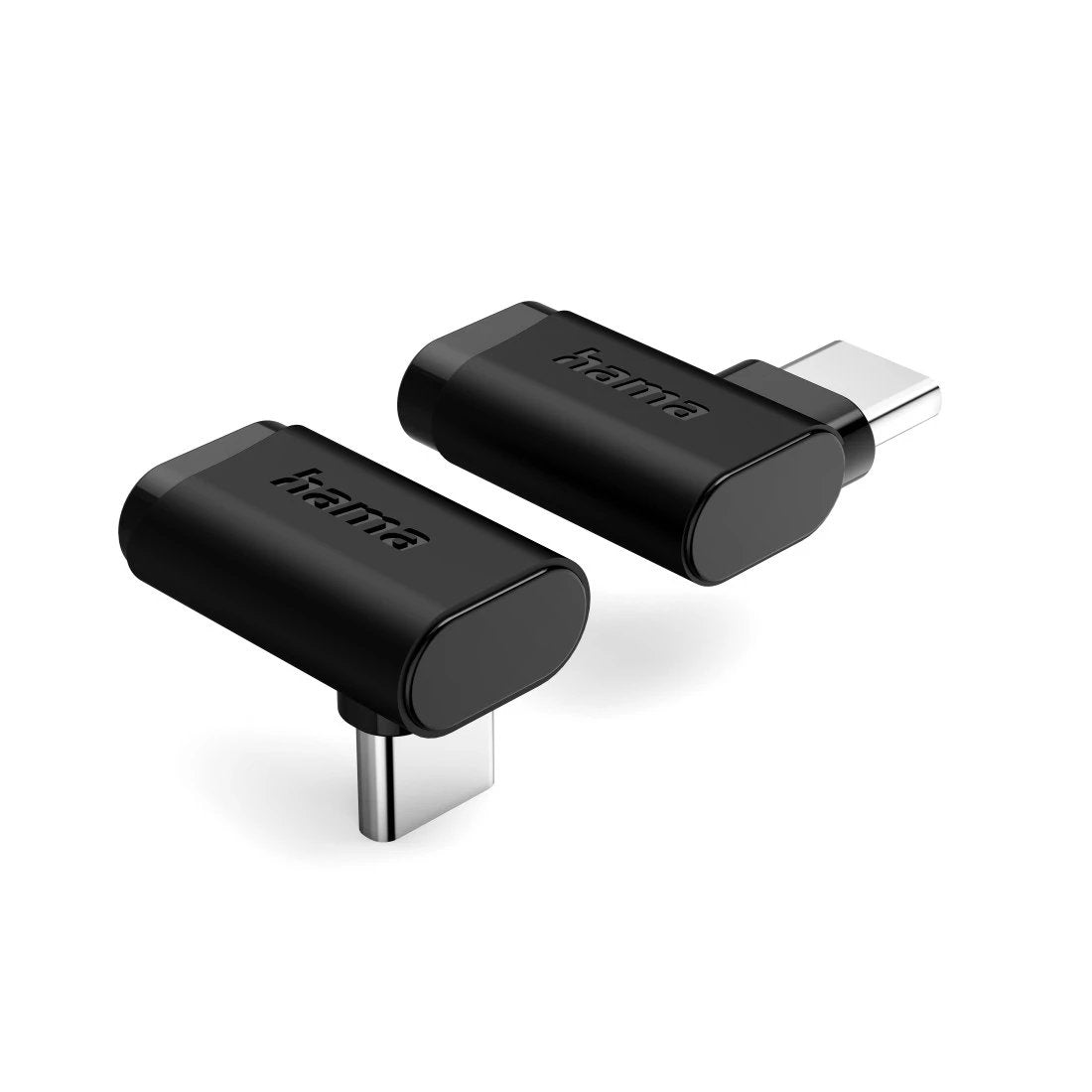 Hama Essential Adaptador Usb-C Acodado 90º - Potencia Hasta 240w - Velocidad Hasta 10gbit/S - Power Delivery - Color