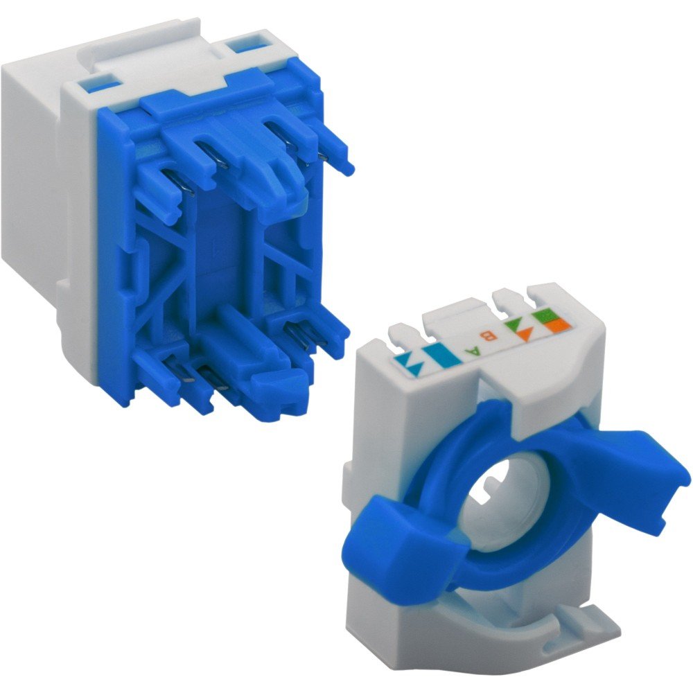 Techly Cat 6a Keystone Rj45 Jack Utp Unshielded Tooless Iwp-Md C6a/Urott