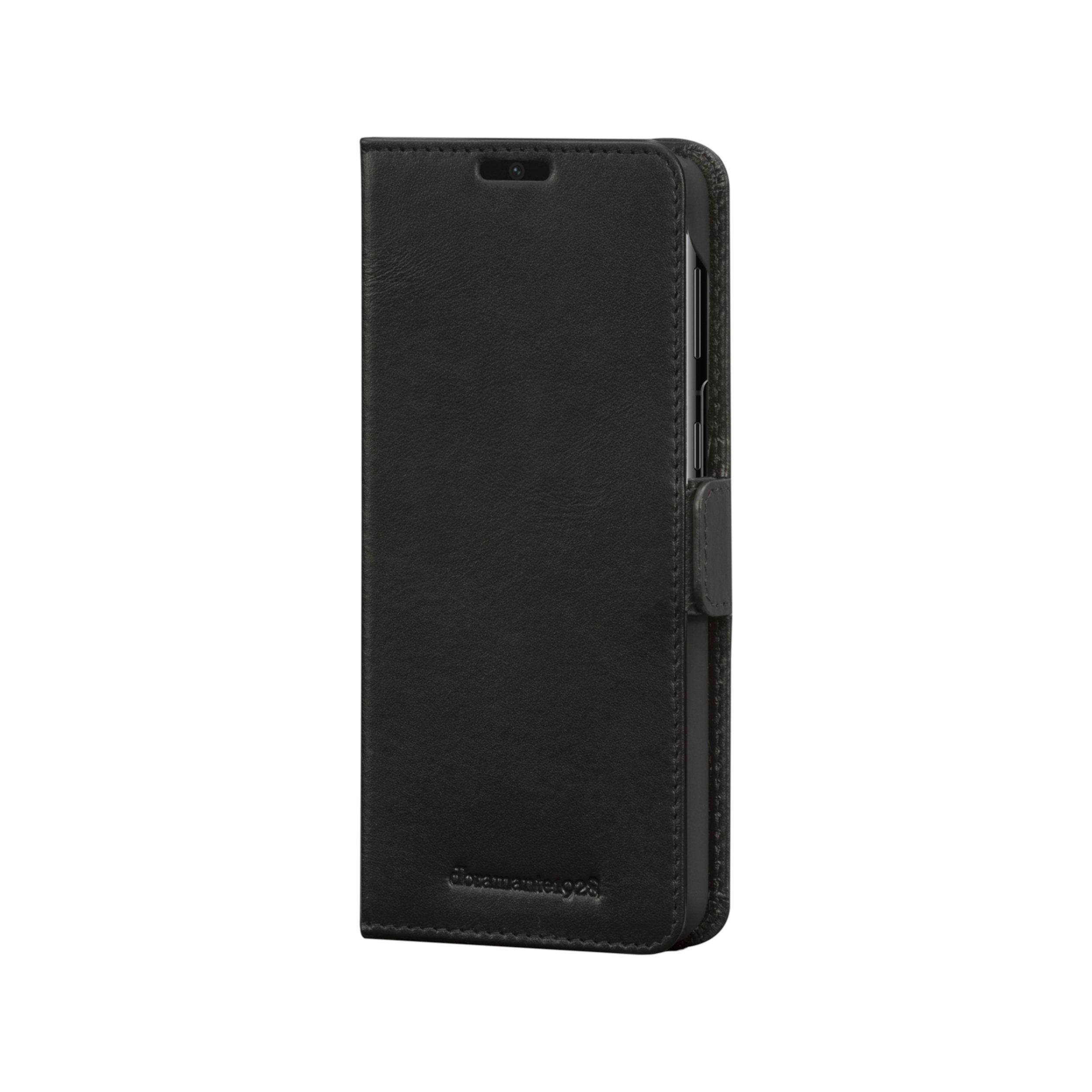 Dbramante1928 Copenhagen Funda Con Tapa Para Teléfono Móvil Cuero De Grano Entero Negro Para Samsung Galaxy S21+ 5g