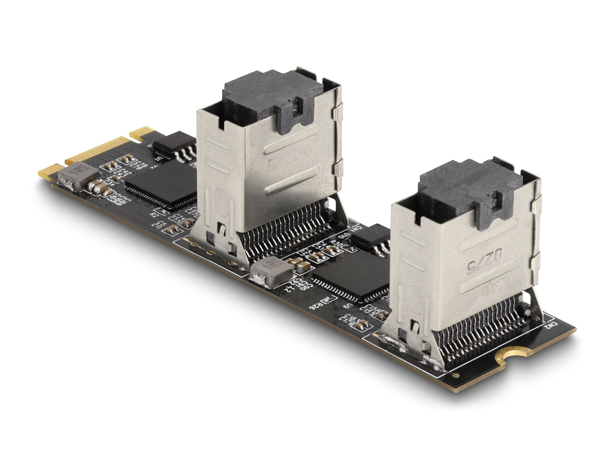 Delock Convertidor M.2 2280 Key B+M Macho A 8 X Sata