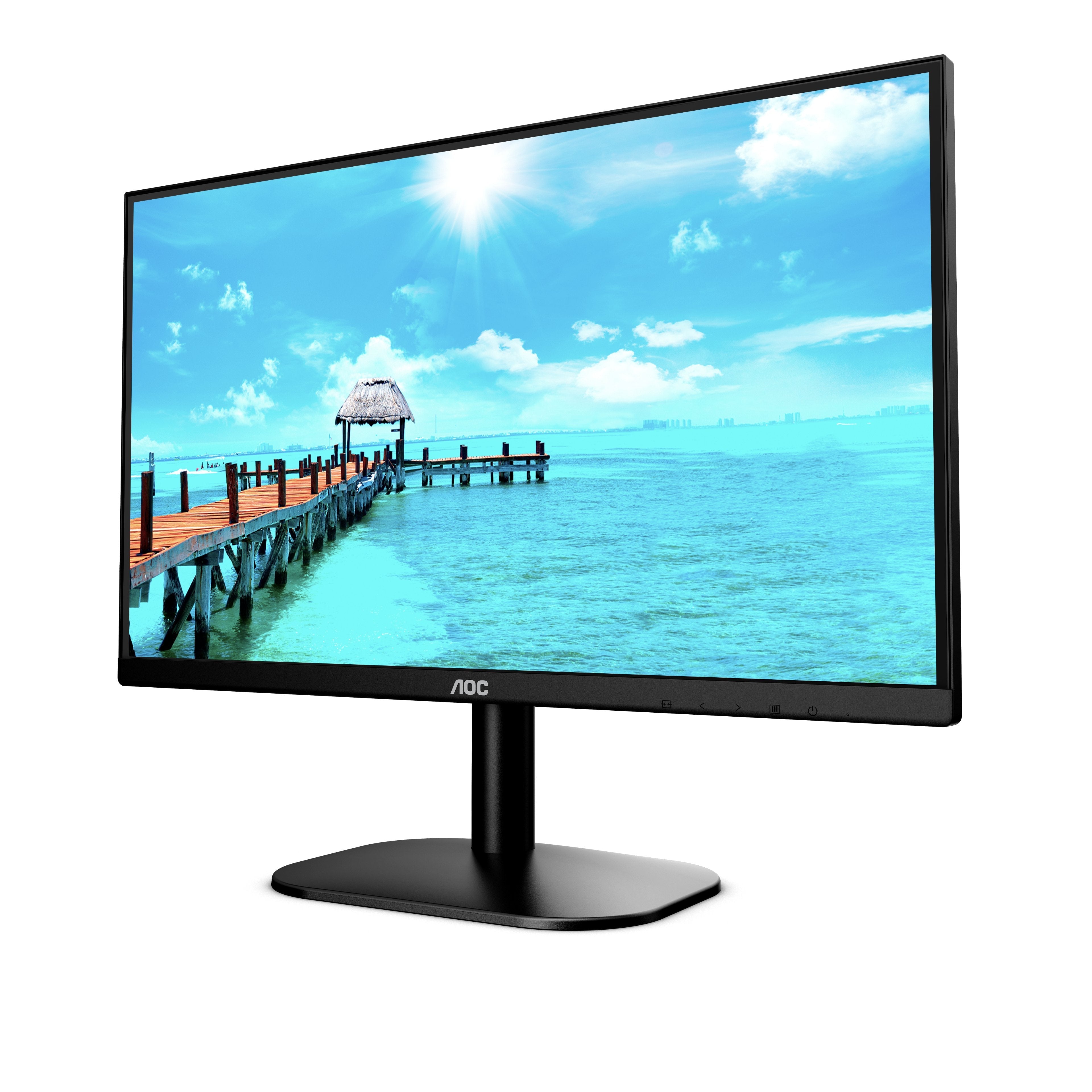 Monitor Aoc 23.8" 24b2xdm Va Fhd 75hz 4ms 250 Cd/M2 3000:1 D-Sub Dvi