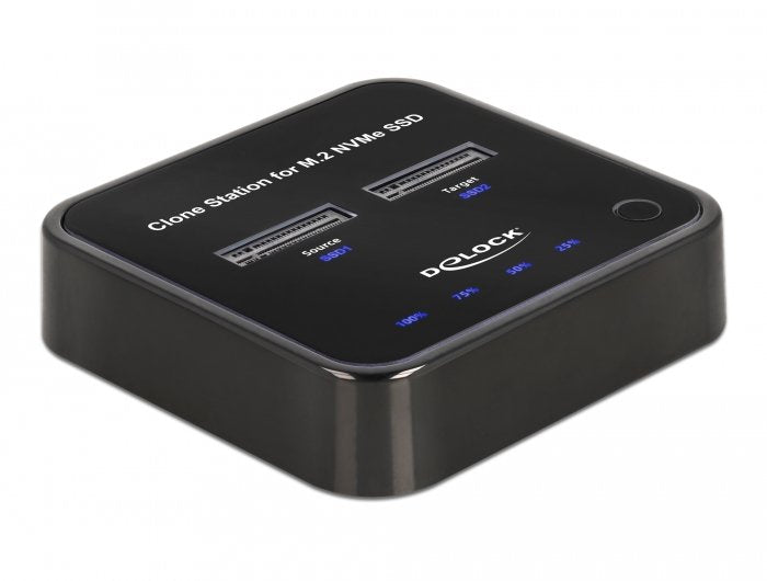 Delock M.2 Dockingstation Para 2 X M.2 Nvme Pcie Ssd Con Funcion Clon
