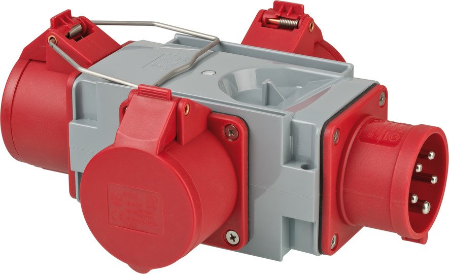 Brennenstuhl Cross Distributor Cee400v/16a 3 Fold