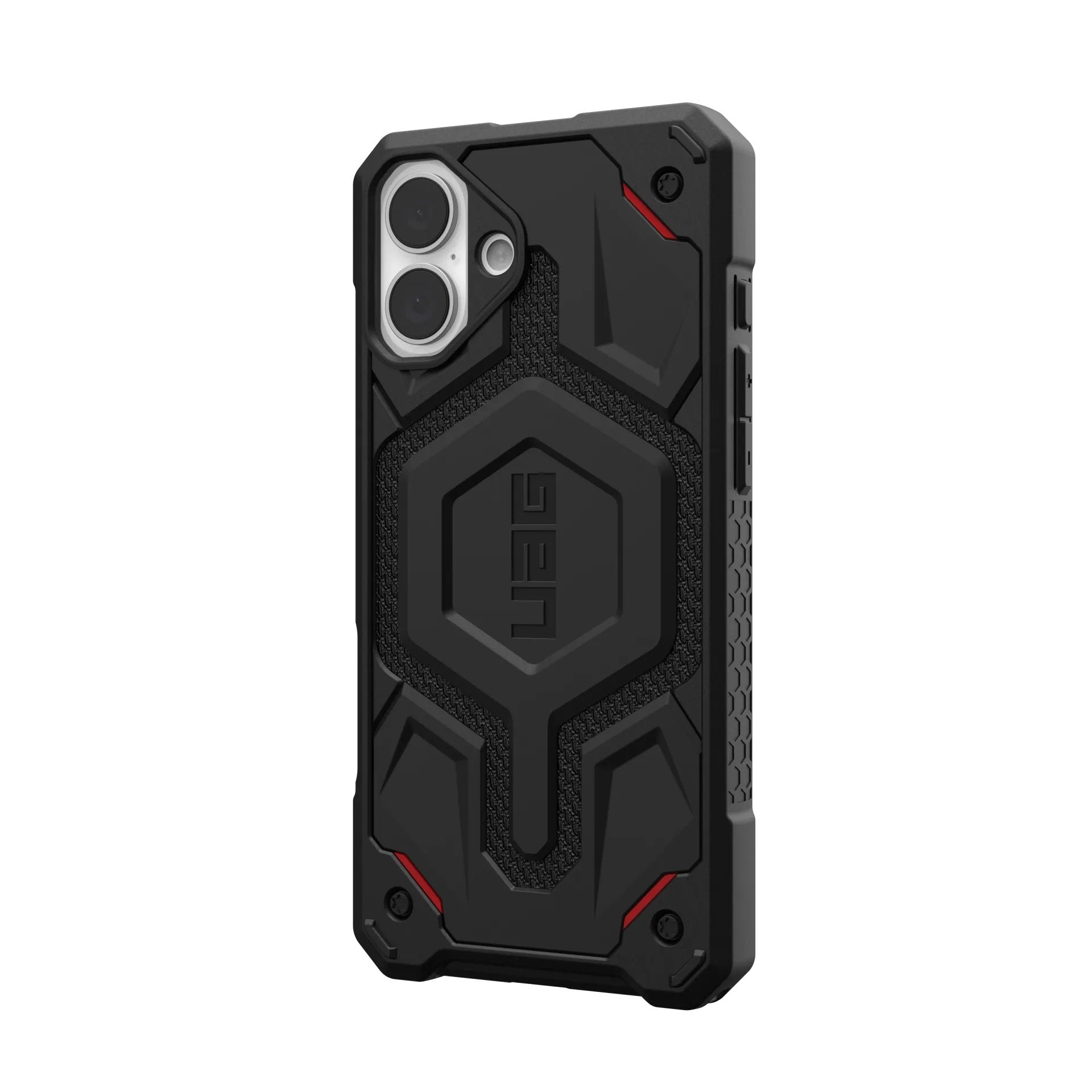 Funda Uag John Monarch Pro Kevlar Black Apple Iphone 16 Plus