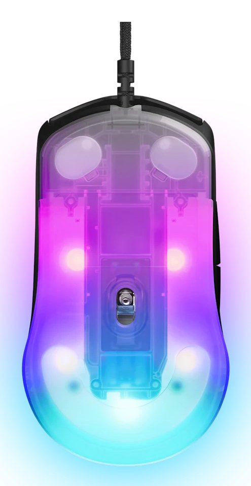 Raton Steelseries - Rival 3 Gen 2 Negro (62515)