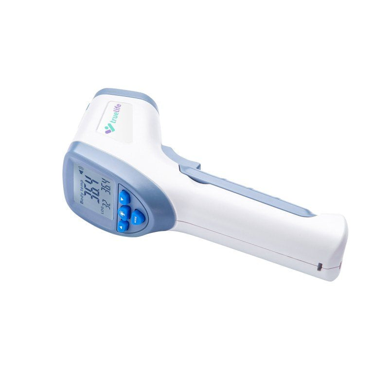 Termómetro  Truelife Careq7blu  Con Sensor Remoto Azul, Blanco Universal Botones