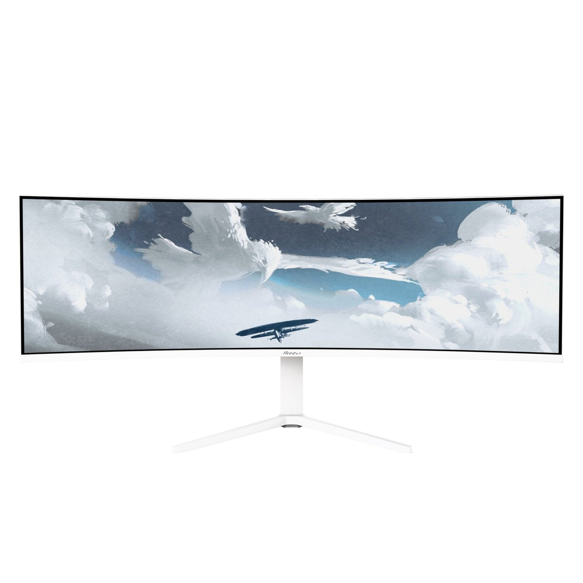 Arozzi Tft Nova Curved Blanco - Pantalla Plana (Tft/Lcd) - 124,5 Cm