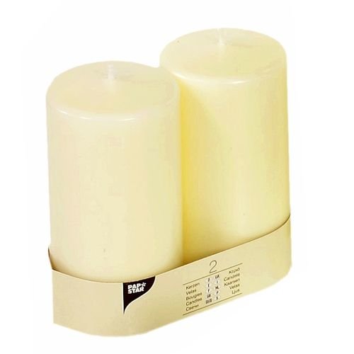 Candle Papstar Stumpenkerze 15 Cm Elfenbein