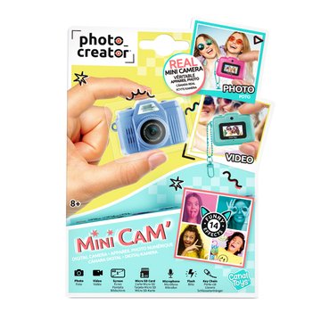 Canaltoys Mini Cam Digital Camera - Retro Blue
