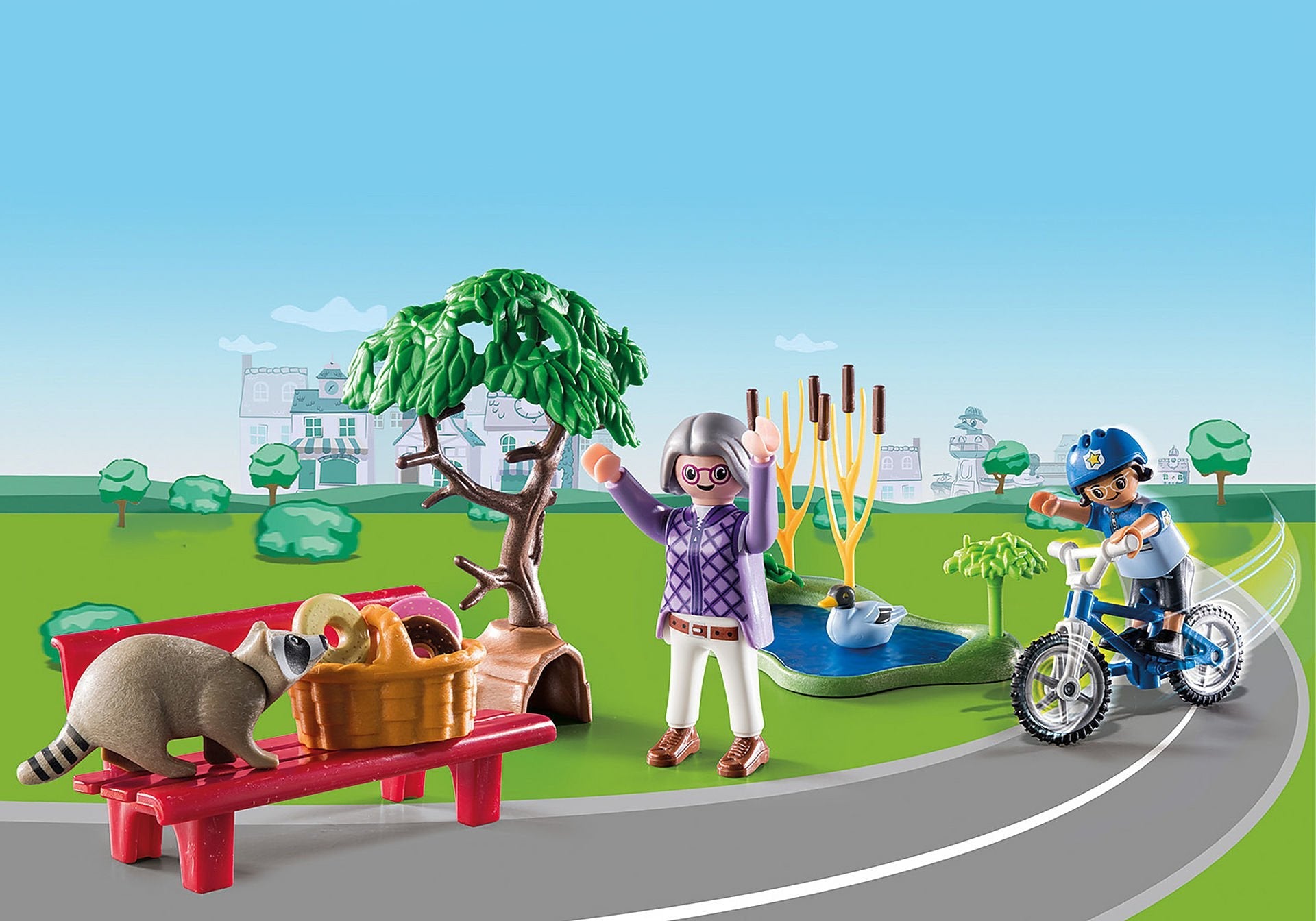 Playmobil 70918 Duck On Call Accion Policial Atrapa Al Ladron!