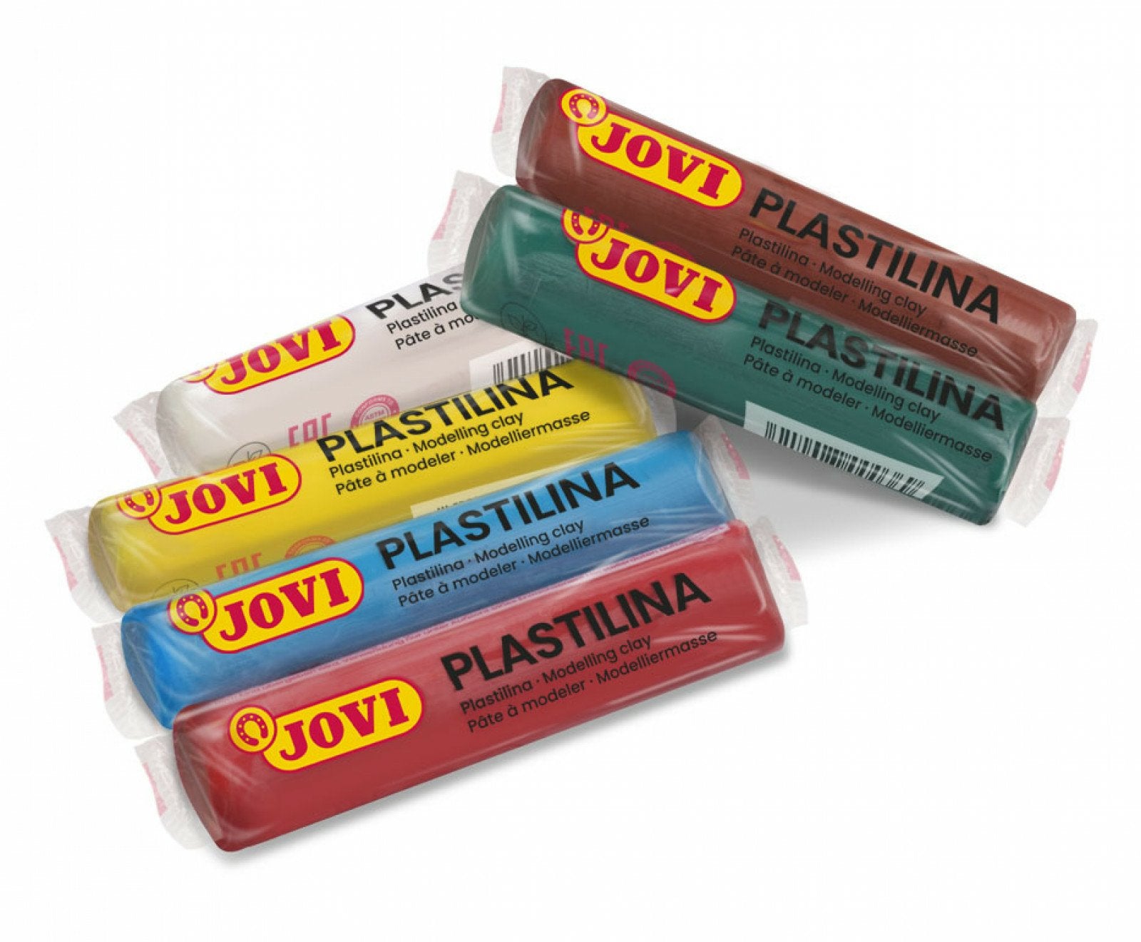 Estuche Plastilina Jovi 90/6/ 6 Unidades/ 15g/ Colores Surtidos
