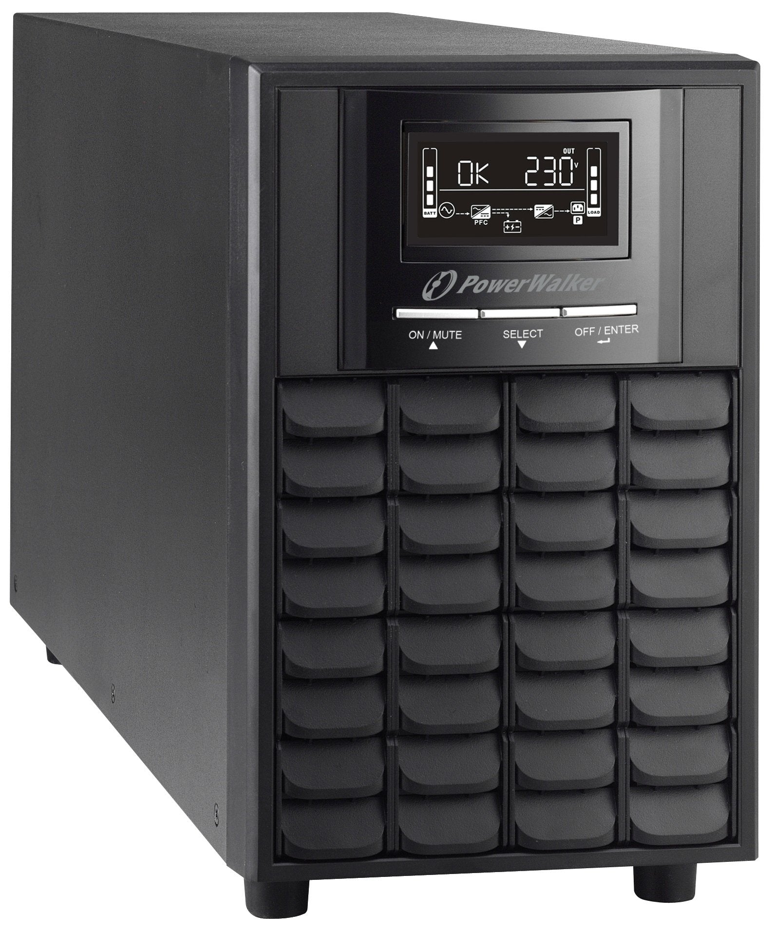 Powerwalker Vi 2000 Cw Sistema De Alimentación Ininterrumpida (Ups) Línea Interactiva 2000 Va 1400 W 8 Salidas Ac