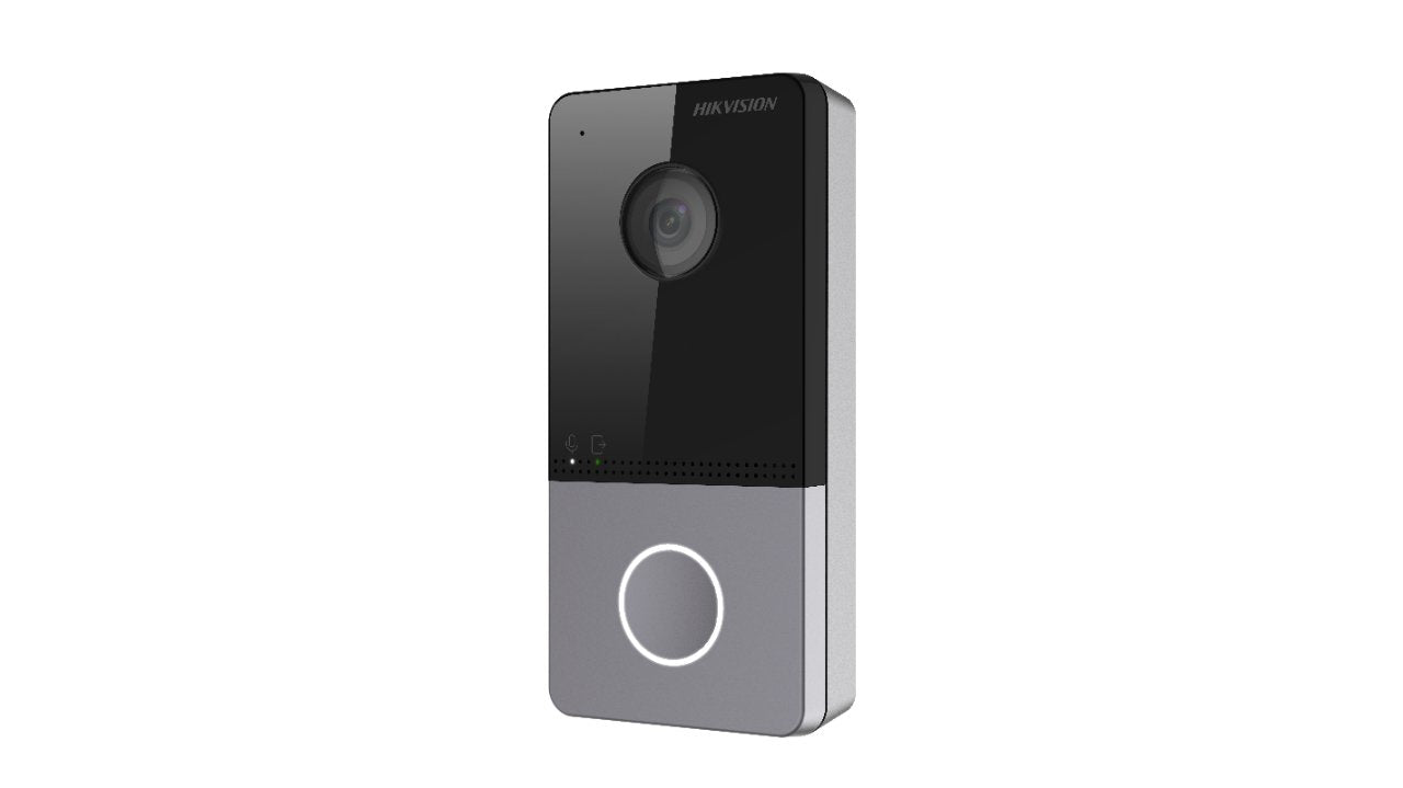 Hikvision Video Intercom Villa Door Station Ds-Kv6113-Wpe1(C),2mp, Black