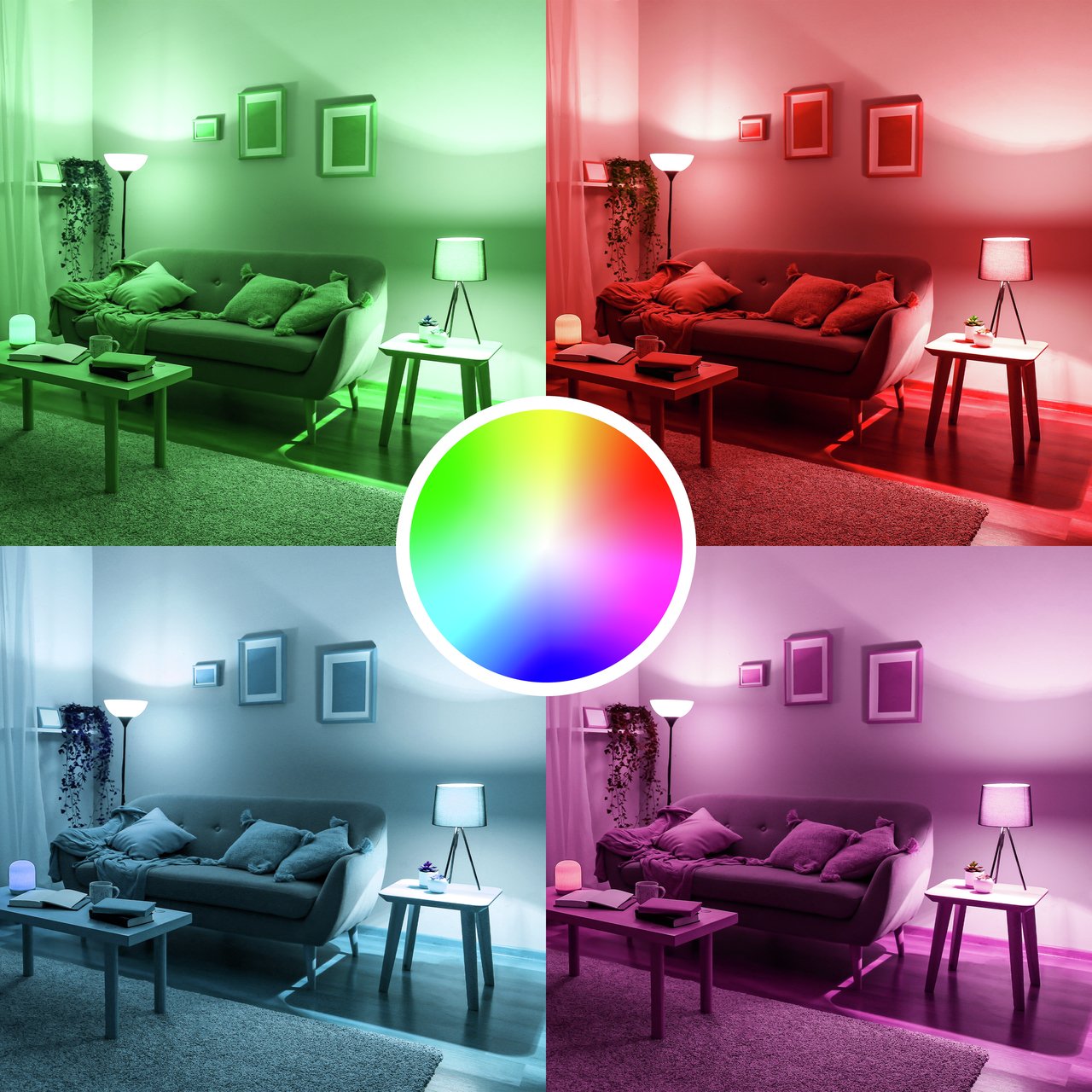 Smart Light Bulb Trust Luminous Flux 470 Lumen Wi-Fi Beam Angle 180 Degrees 71280